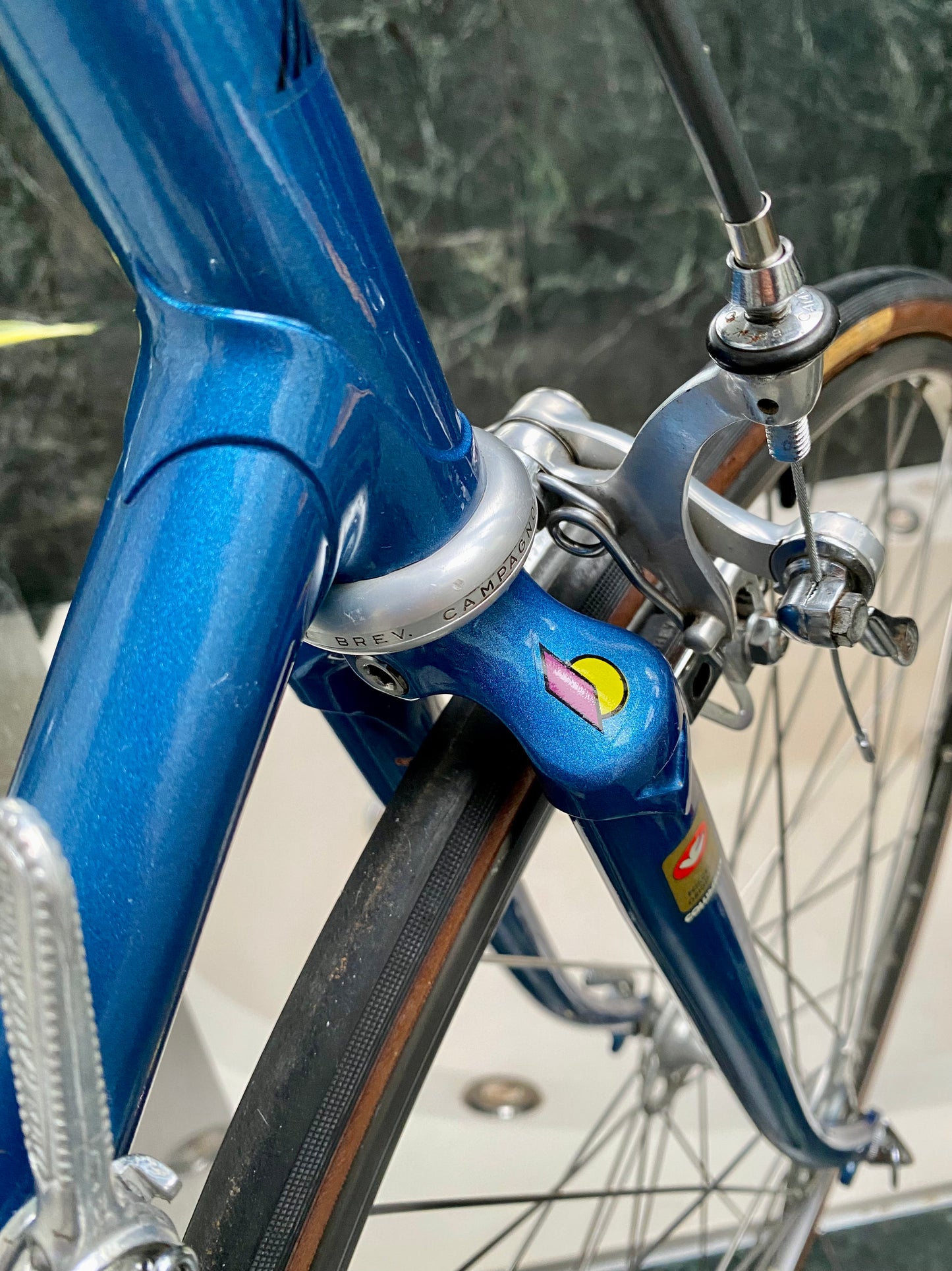 (SIZE 57cm) 1980's BERTRAND ROAD BIKE - CAMPAGNOLO - COLUMBUS SL