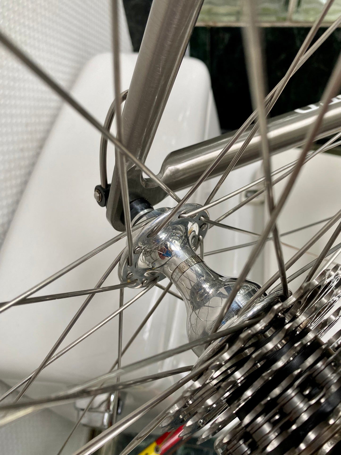 (SIZE 56cm) 1994 SPECTRUM CYCLES "TITANIUM SUPER" ROAD BIKE - CAMPAGNOLO RECORD