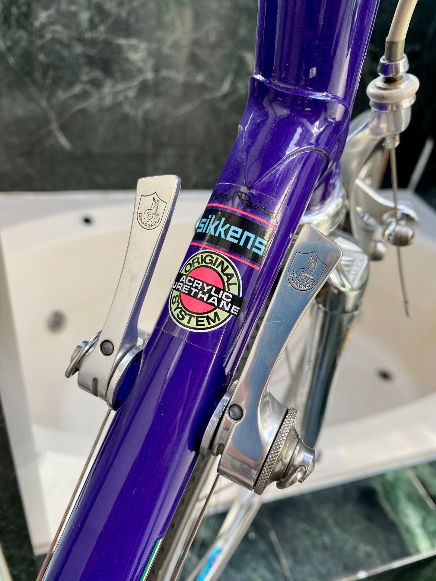 (SIZE 59cm) 1980's MIELE LATINA ROAD BIKE - CAMPAGNOLO ATHENA