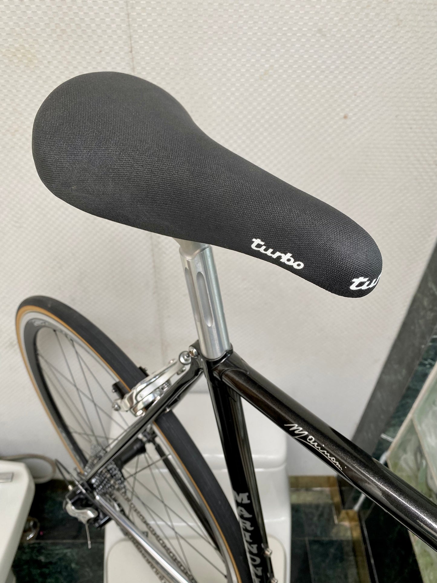 (SIZE 56cm) CUSTOM MARINONI SPECIAL NEO-RETRO STEEL ROAD BIKE BUILD - CAMPAGNOLO POTENZA