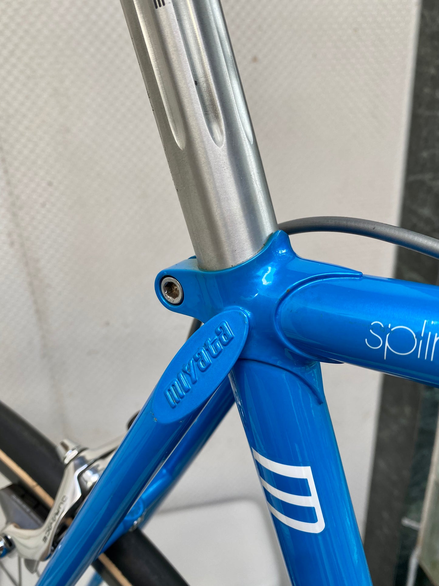 (SIZE 53.5cm) LATE-1980's TEAM MIYATA ROAD BIKE - SHIMANO DURA ACE - SPOTLESS