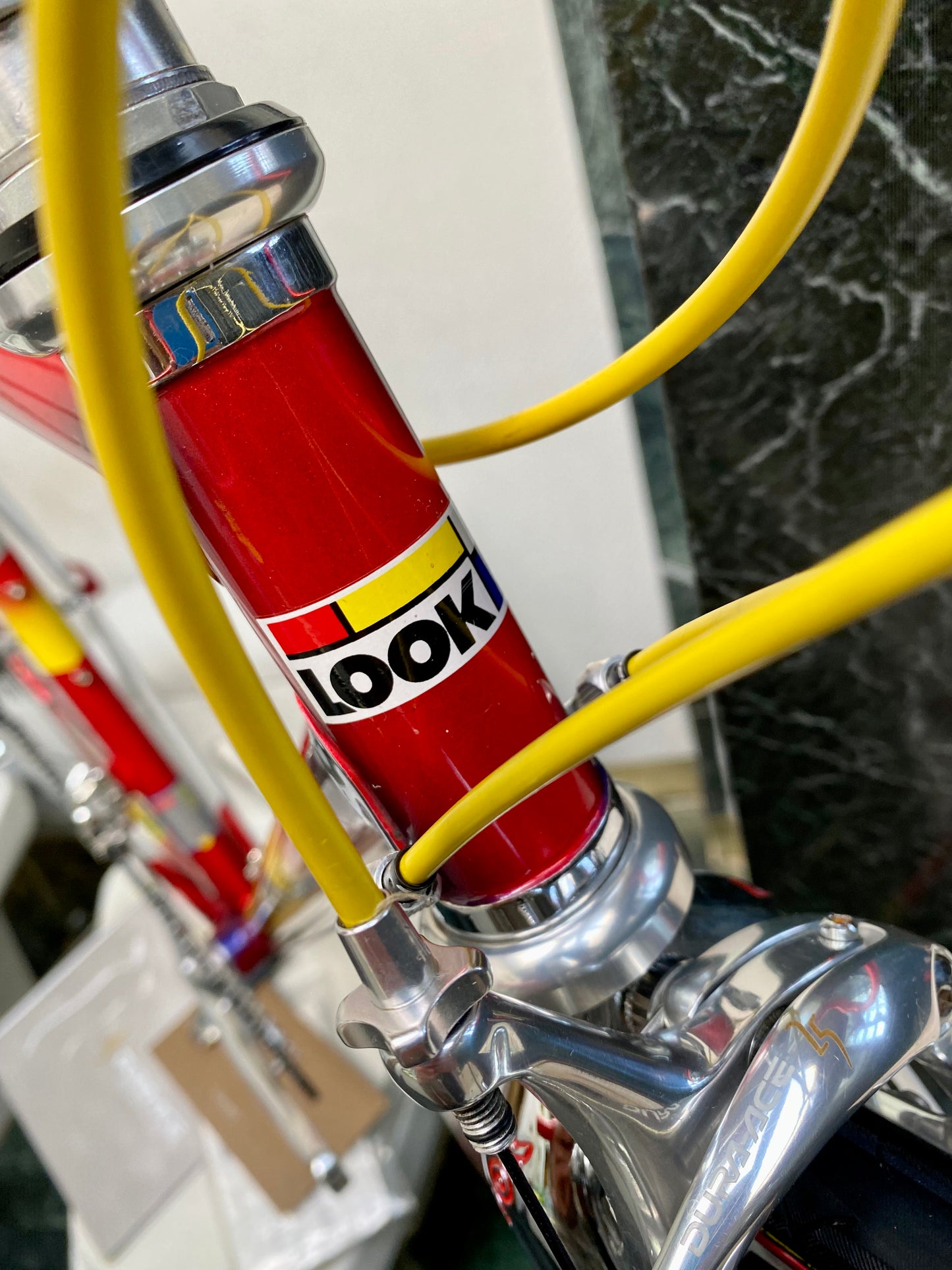 (SIZE 53cm) 1990's LOOK KG243 ROAD BIKE - DURA ACE 25th ANNIVERSARY - EXCEPTIONAL