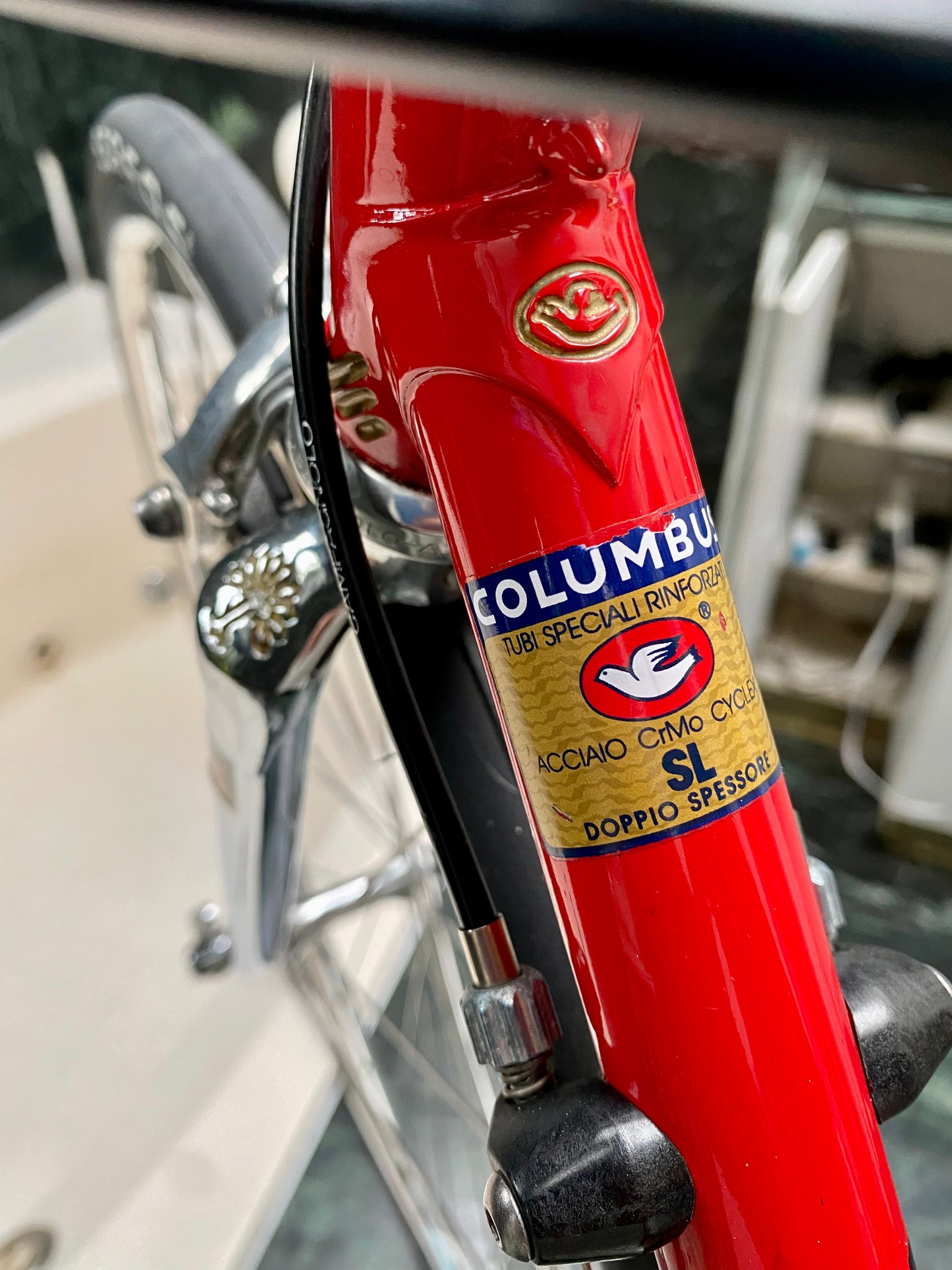 (SIZE 52cm) 1990's CRAMEROTTI ROAD BIKE - CAMPAGNOLO - COLUMBUS SL