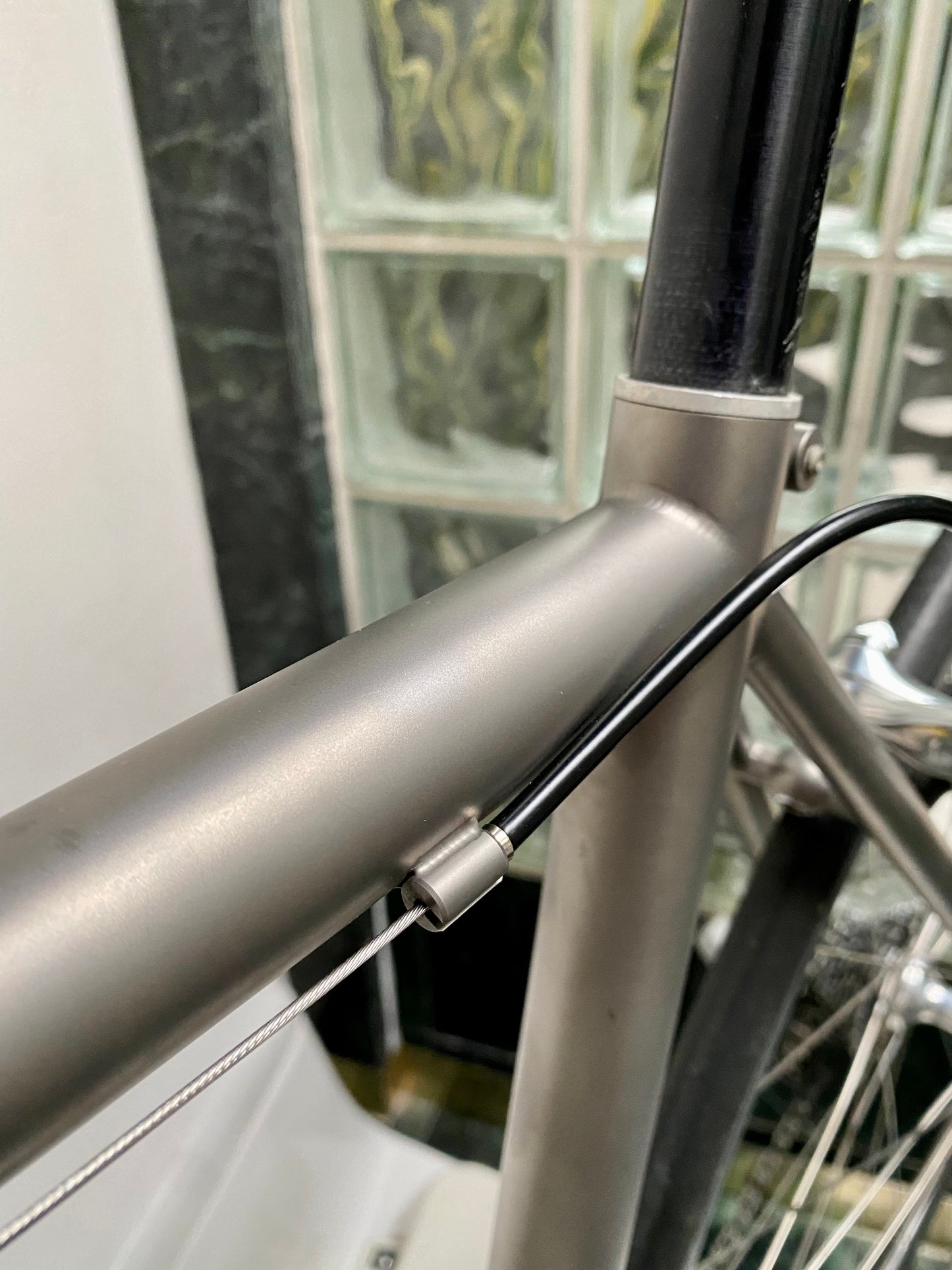 (SIZE 51cm) 1992 DEAN TITANIUM ROAD BIKE - CUSTOM BUILD - MAVIC ZAP ELECTRONIC GROUPSET
