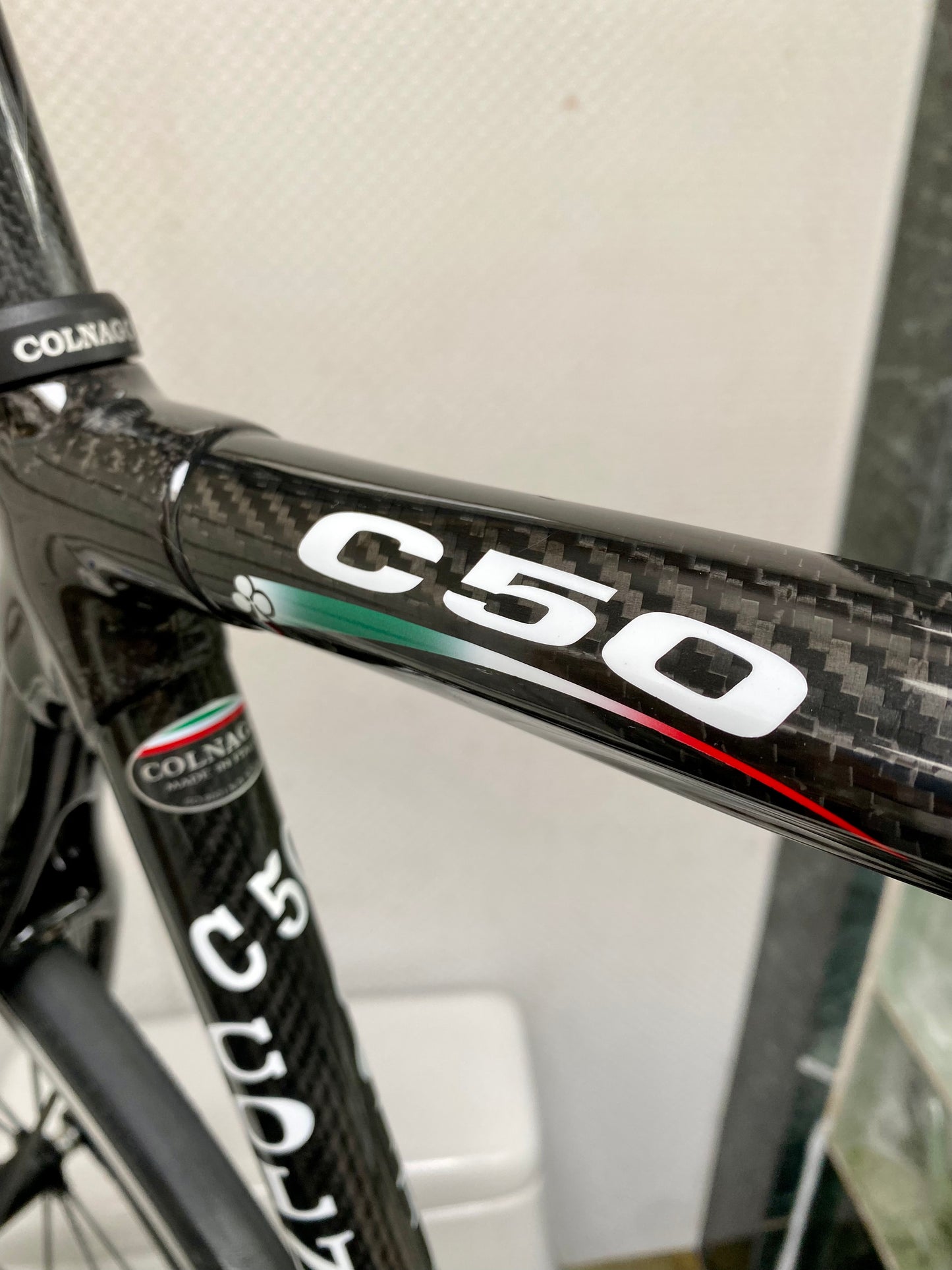 (SIZE 56cm) CLASSIC COLNAGO C50 ROAD BIKE - CAMPAGNOLO RECORD - LIKE NEW / SPOTLESS