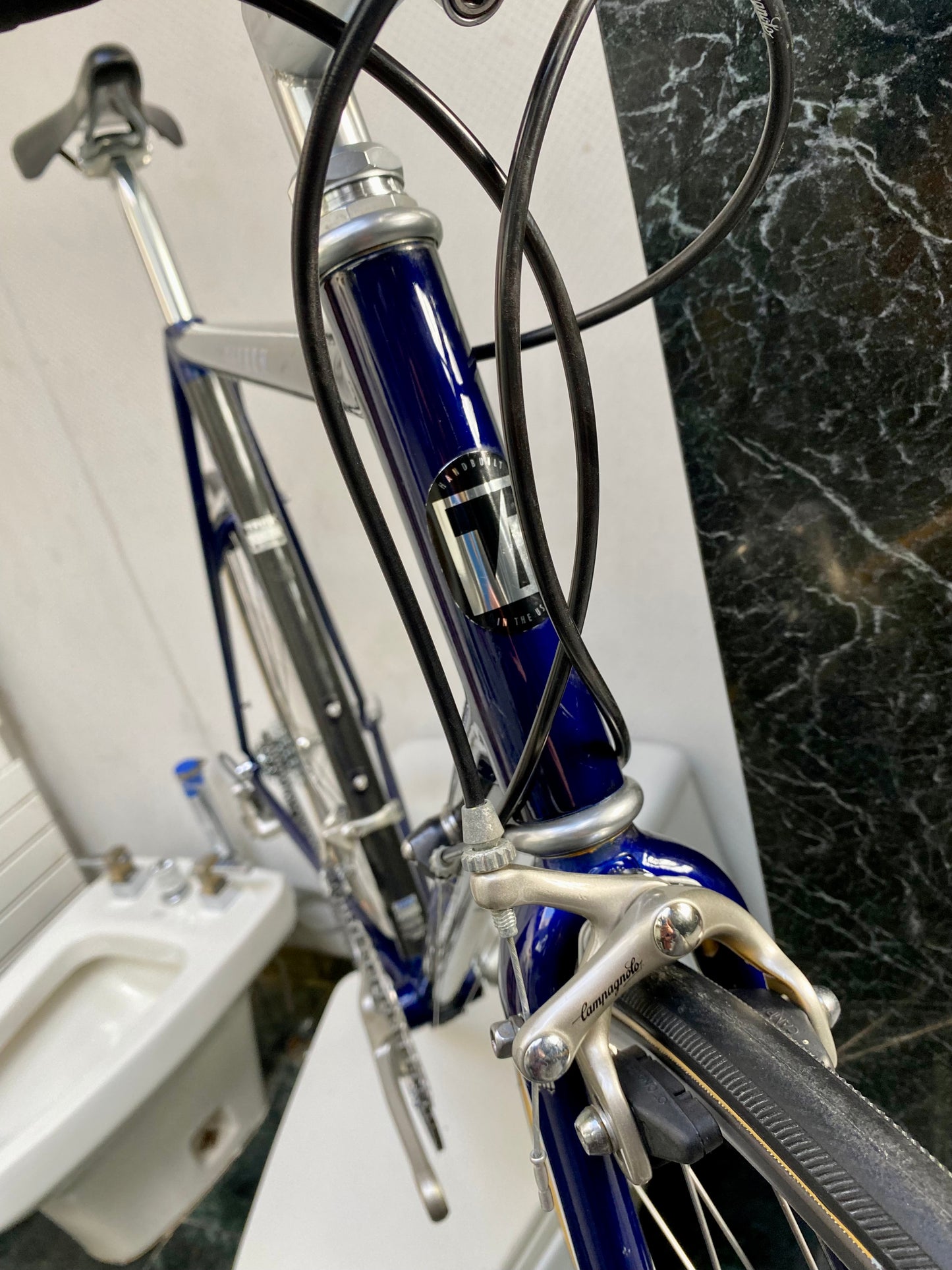 (SIZE 57cm) 1990's TREK 2200 CARBON ROAD BIKE - CAMPAGNOLO