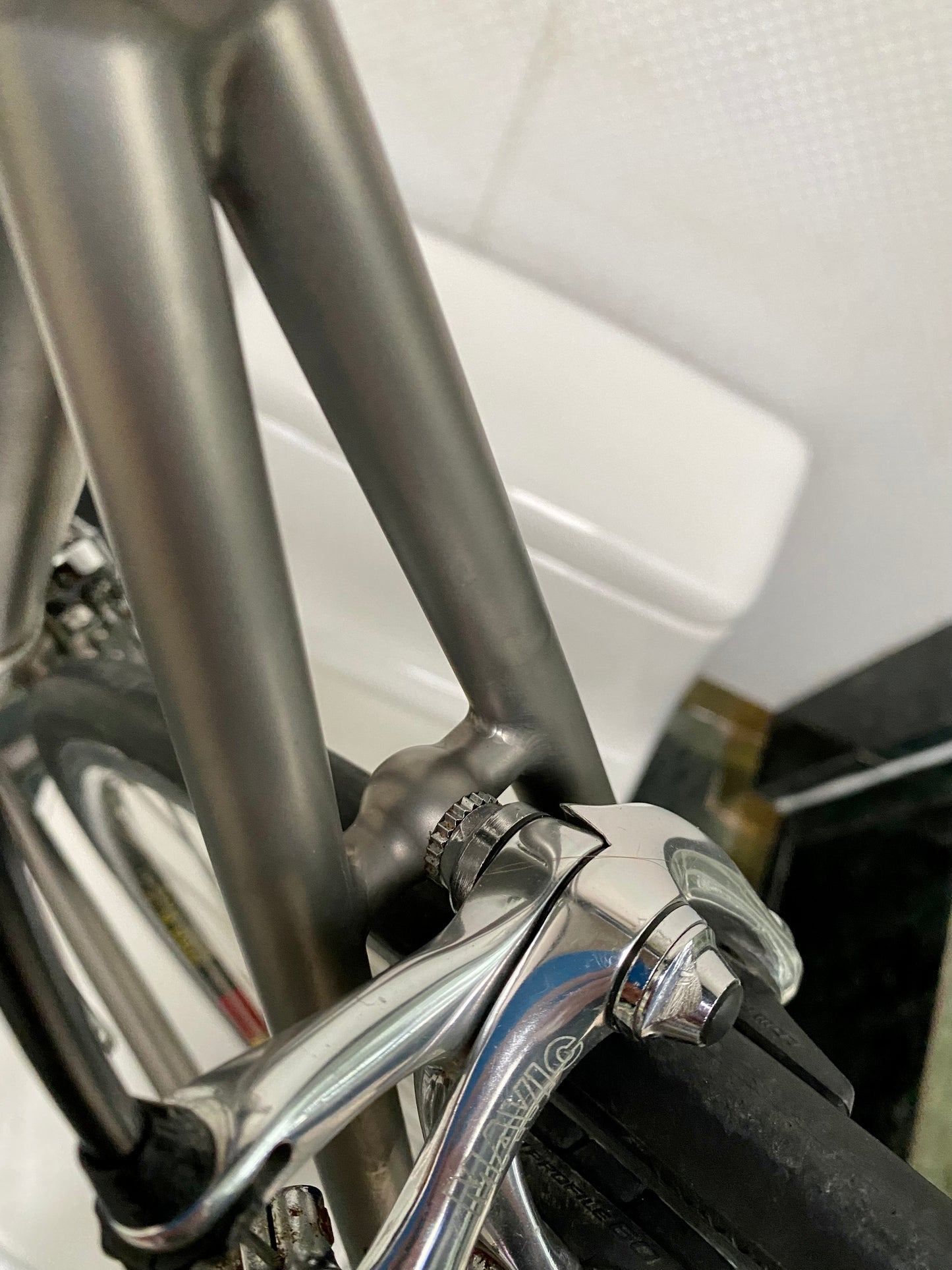 (SIZE 51cm) 1992 DEAN TITANIUM ROAD BIKE - CUSTOM BUILD - MAVIC ZAP ELECTRONIC GROUPSET