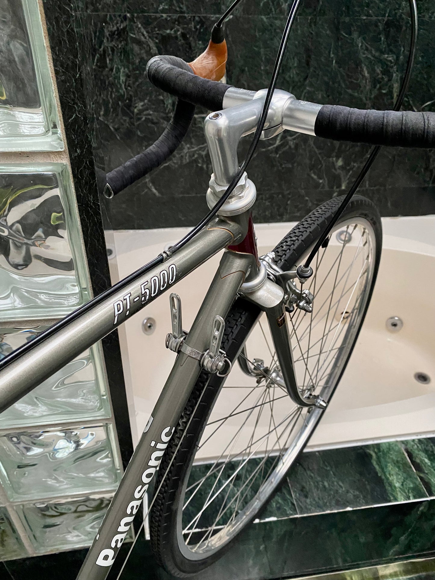 (SIZE 53cm) EARLY-1980's PANASONIC PT-5000 ROAD BIKE - HANDMADE IN JAPAN