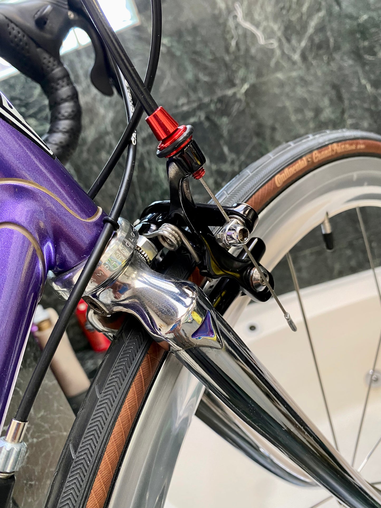 (SIZE 53cm) SENSATIONAL ROSSIN NEO-RETRO BUILD - CAMPAGNOLO CENTAUR CARBON GROUPSET - BEAUTIFUL!!!