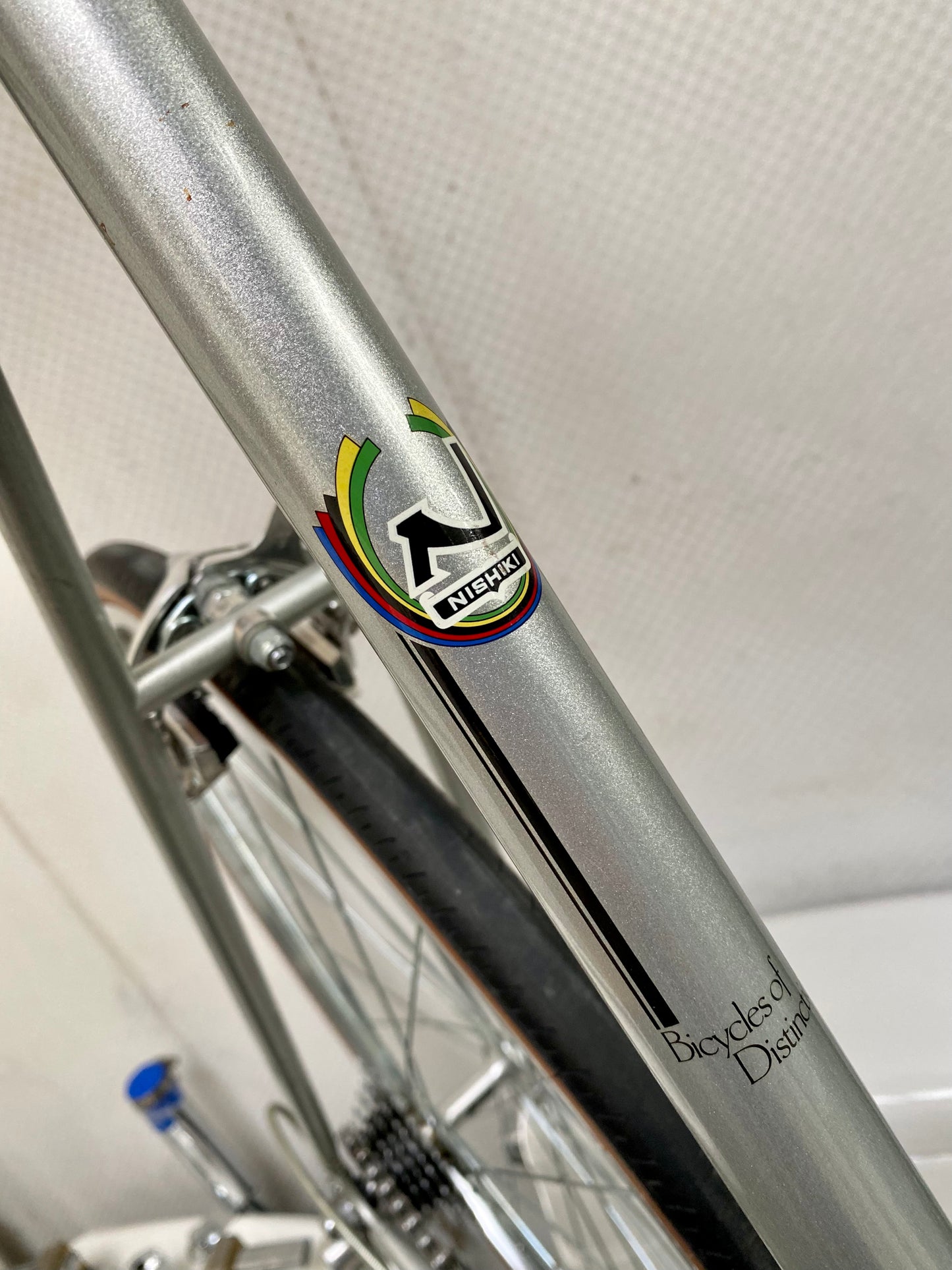 (SIZE 62cm) 1980's NISHIKI OLYMPIC ROAD BIKE - SHIMANO GOLDEN ARROW - LIKE NEW