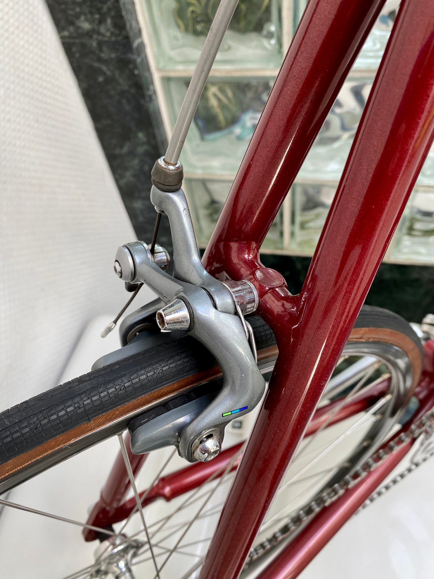 (SIZE 56cm) 1980's KLEIN QUANTUM ROAD BIKE - SHIMANO 600 - SPOTLESS - RARE