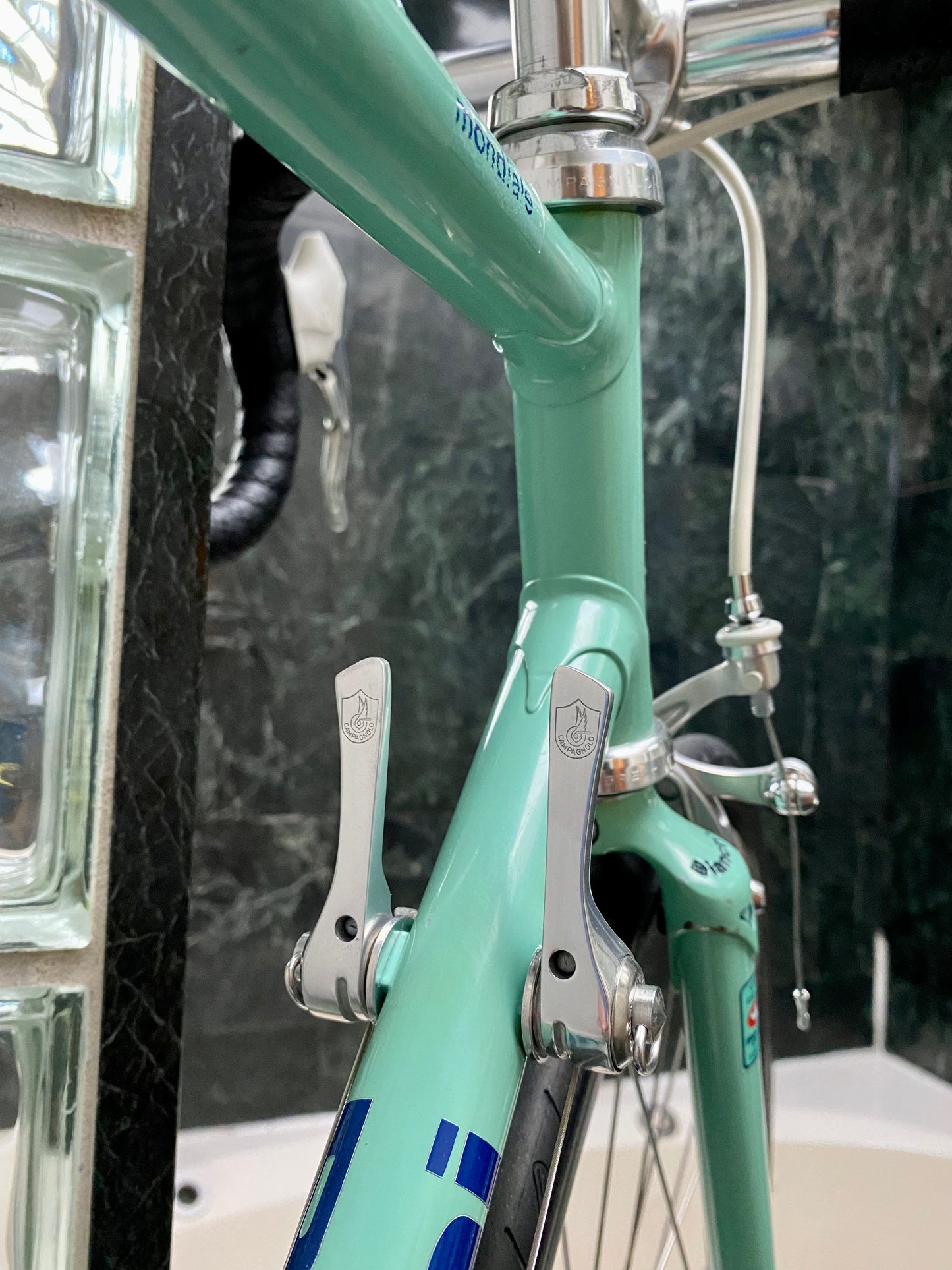 (SIZE 54cm) 1980's BIANCHI MONDIALE ROAD BIKE - CAMPAGNOLO CHORUS