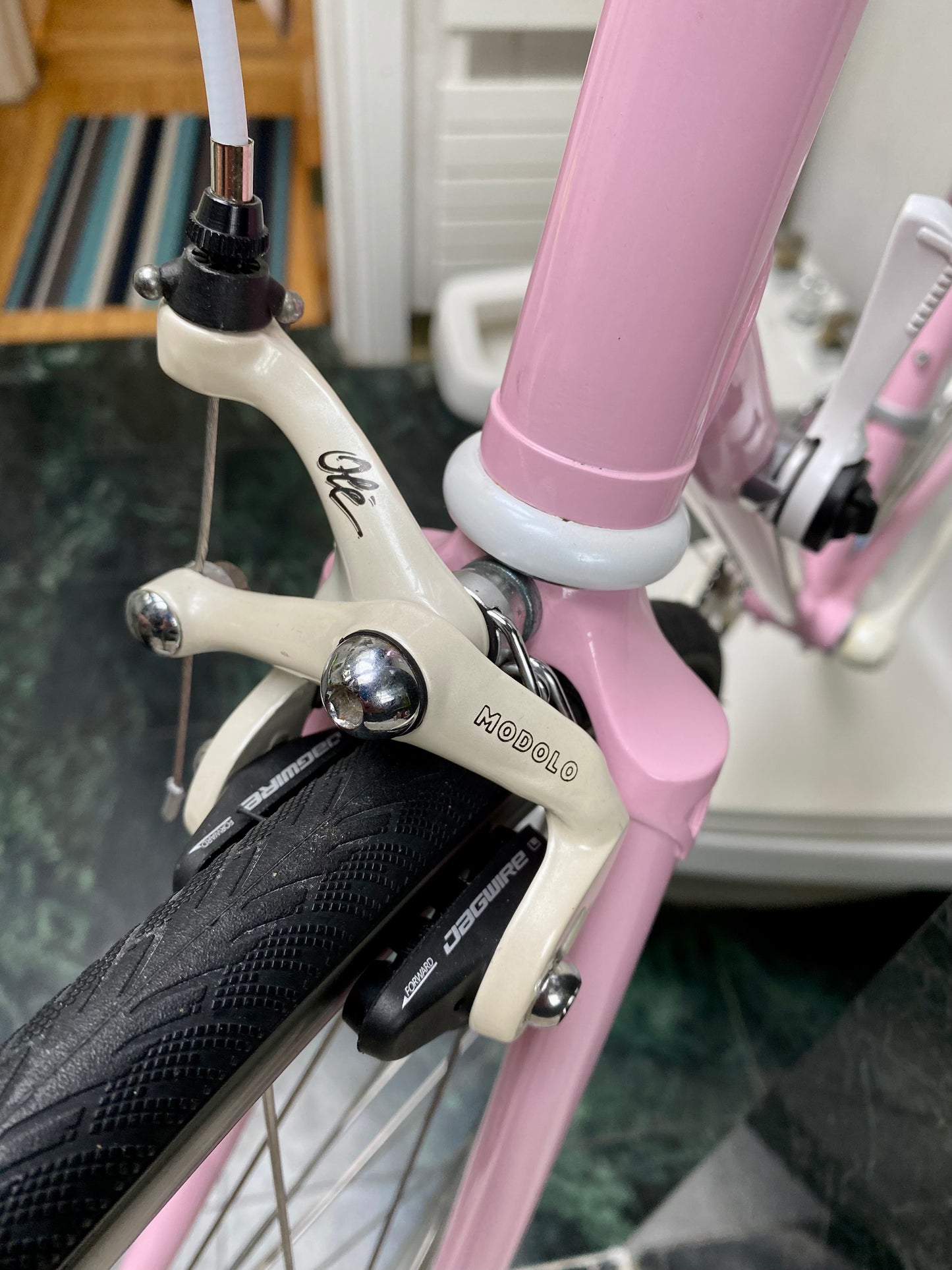 (SIZE 57cm) 1980's MIELE "CLASSICA" ROAD BIKE - LIKE NEW - PINK!