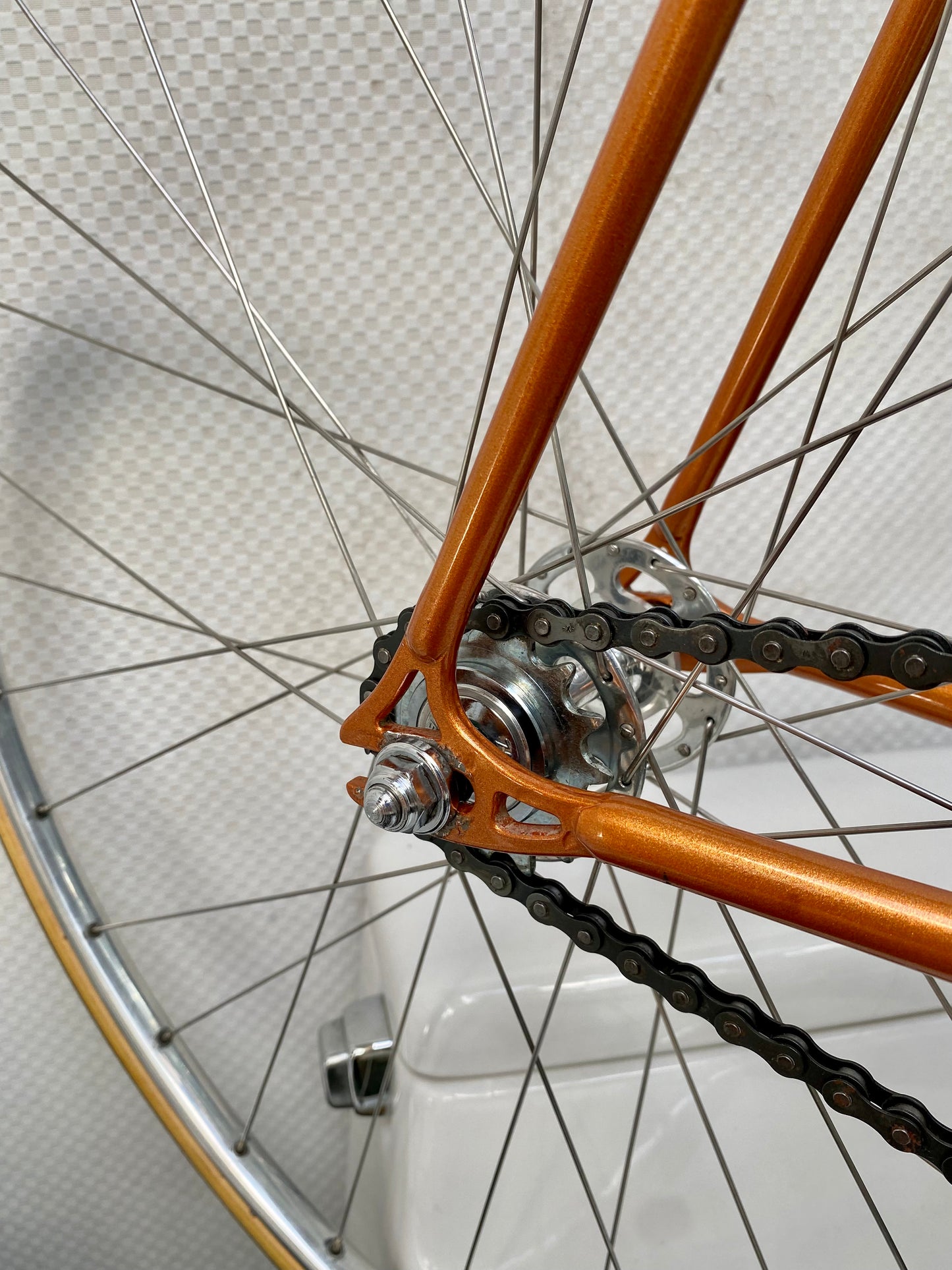 (SIZE 56cm) 1970's ZEUS PISTA TRACK BIKE - SUPER BEAUTIFUL!