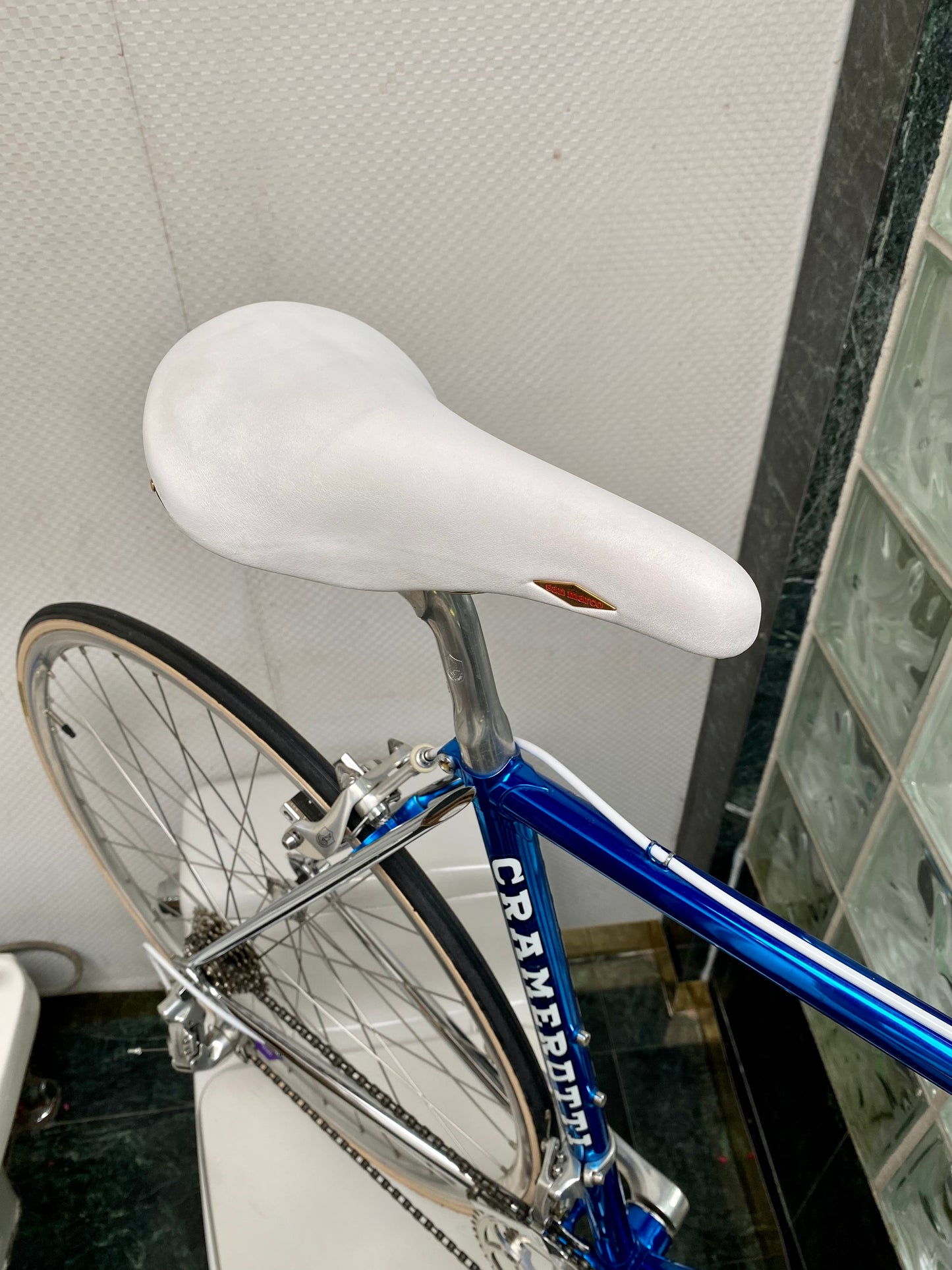 (SIZE 50cm) 1980's CRAMEROTTI ROAD BIKE - CUSTOM BUILT - CAMPAGNOLO ATHENA