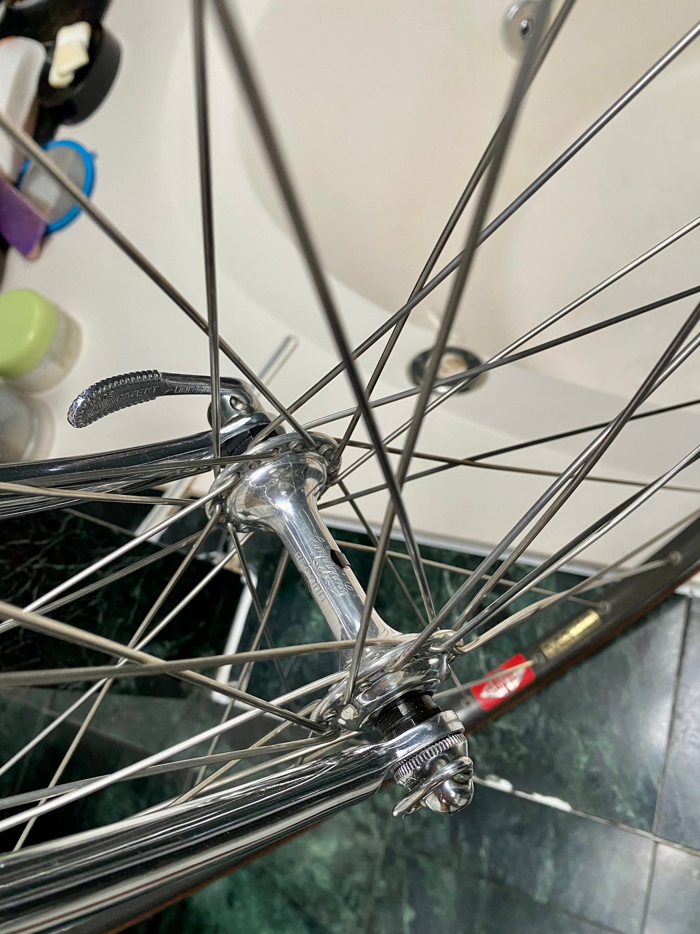 (SIZE 53cm) 1980's TOMMASINI SUPER PRESTIGE ROAD BIKE - CAMPAGNOLO SUPER RECORD - COLUMBUS SLX