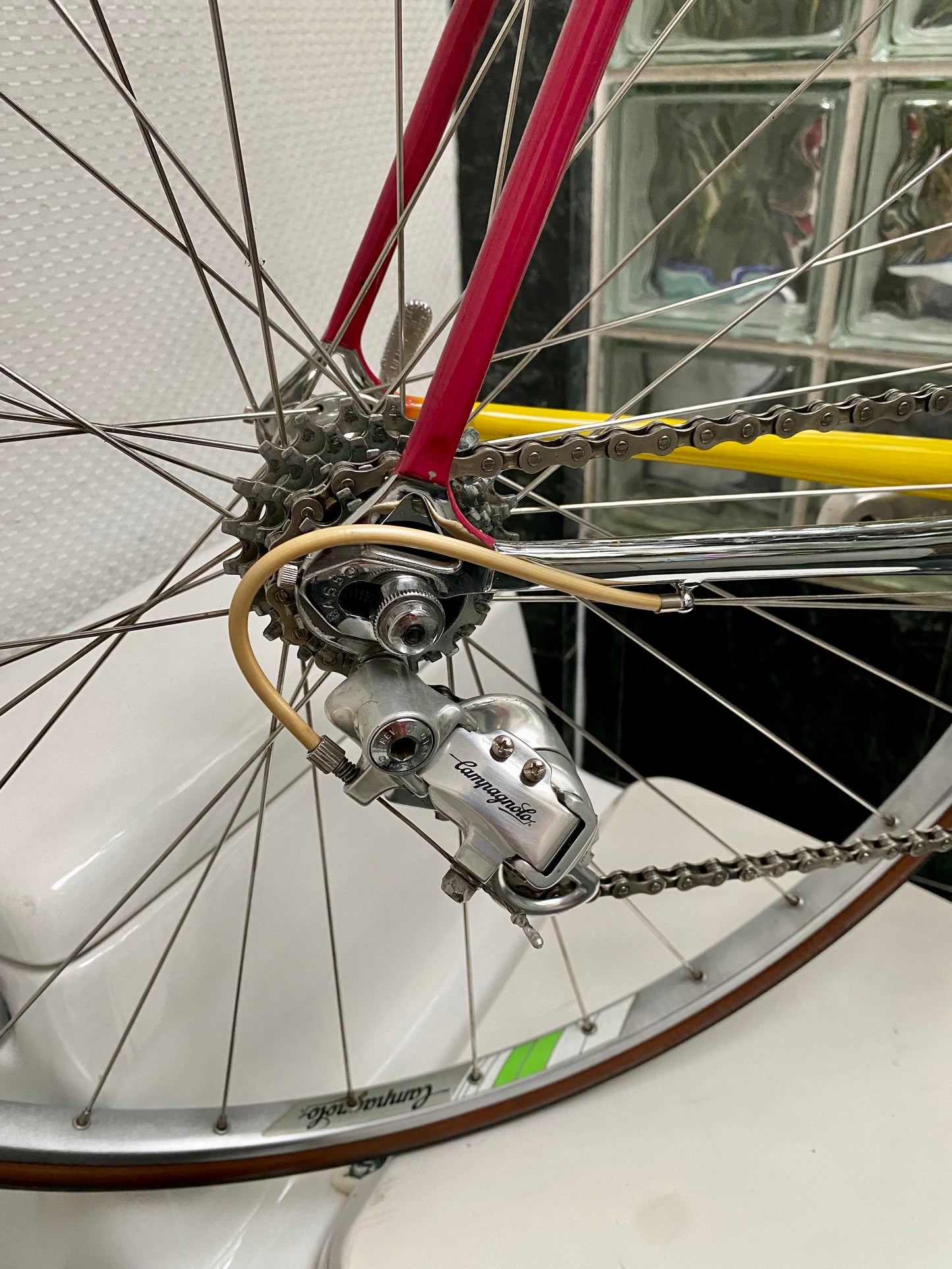 (SIZE 55cm) 1980's BASSO ROAD BIKE - COLUMBUS SL - CAMPAGNOLO ATHENA