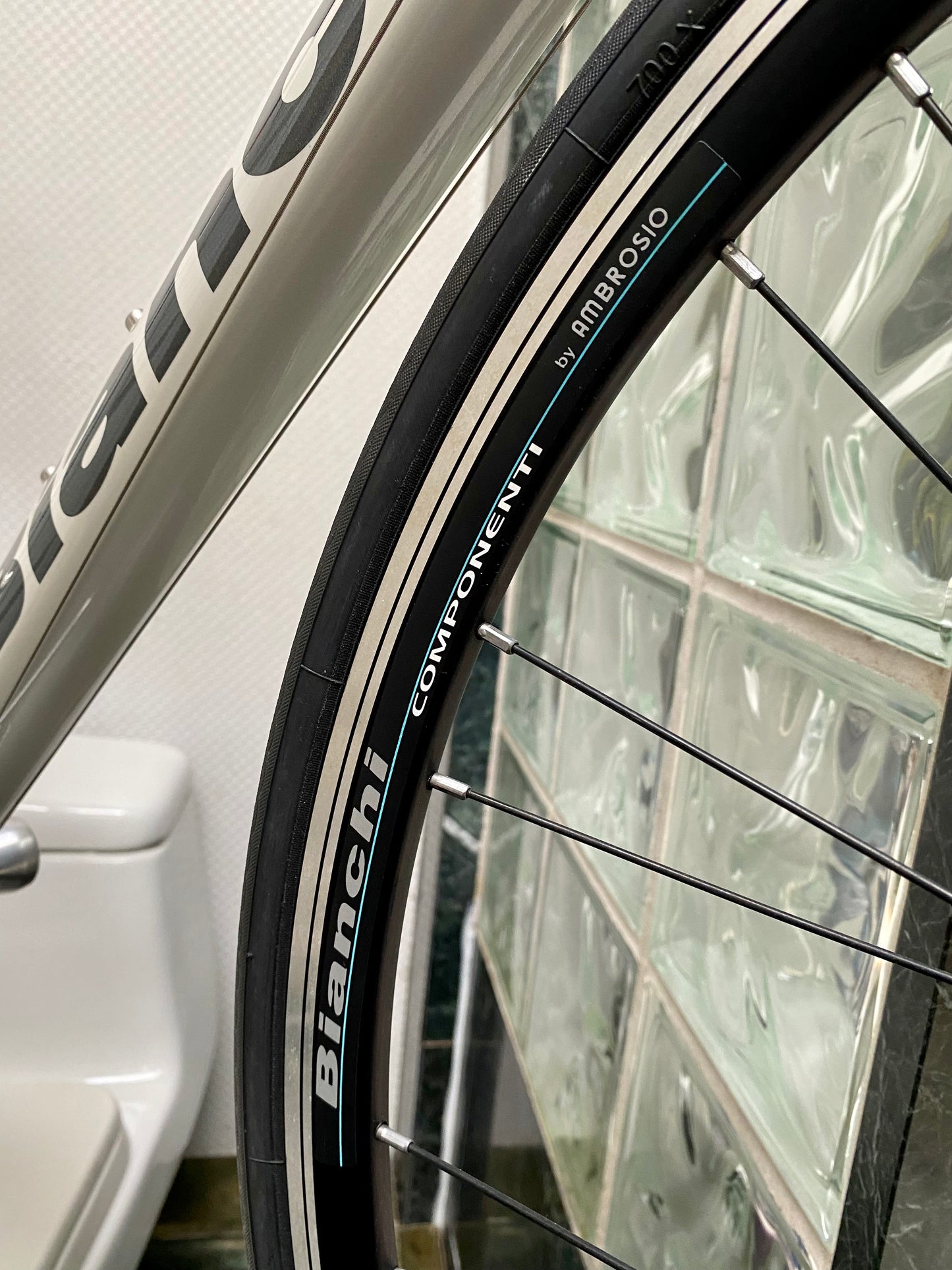 (SIZE 56cm) NOS / BRAND NEW CLASSIC BIANCHI ROAD BIKE - CAMPAGNOLO