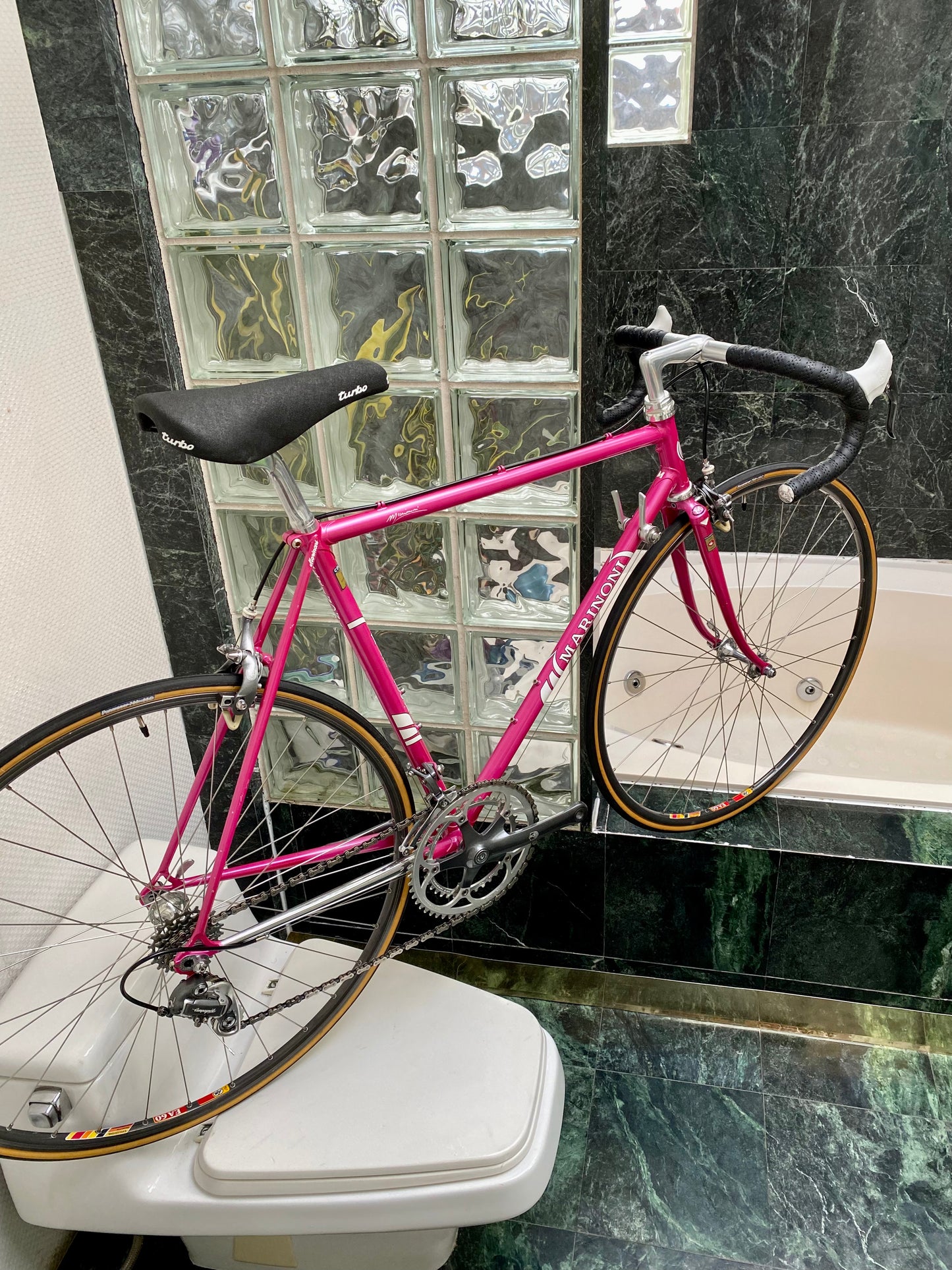 (SIZE 54cm) 1980's MARINONI SPECIAL ROAD BIKE - RARE CAMPAGNOLO CHORUS "CENTURY FINISH" GROUPSET - COLUMBUS SL