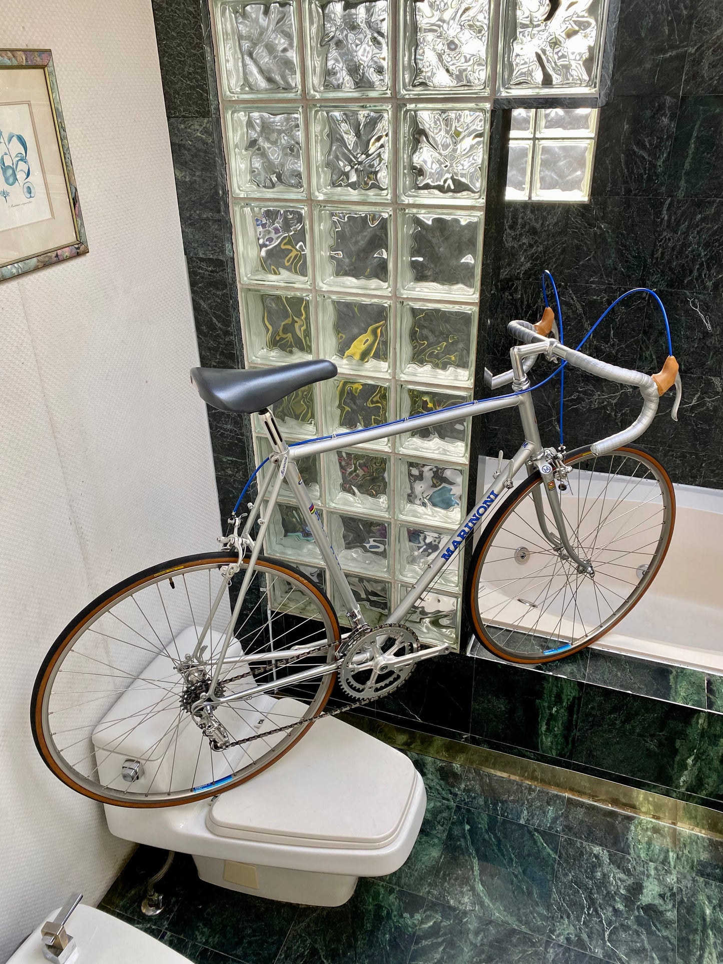 (SIZE 60cm) EARLY-1980's MARINONI SPECIAL ROAD BIKE - CAMPAGNOLO - COLUMBUS SL