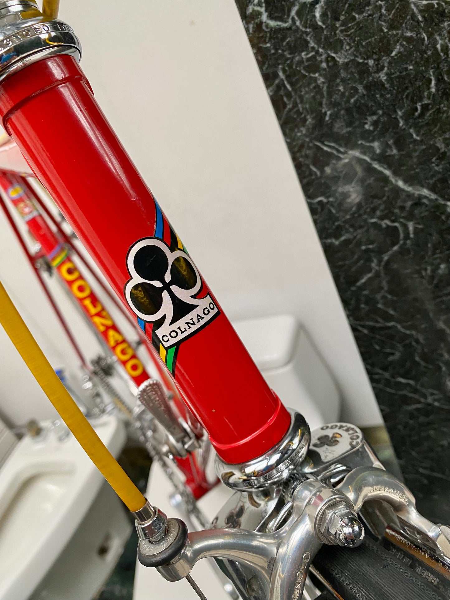 (SIZE 57cm) 1970's COLNAGO SUPER ROAD BIKE - CAMPAGNOLO - BEAUTIFUL