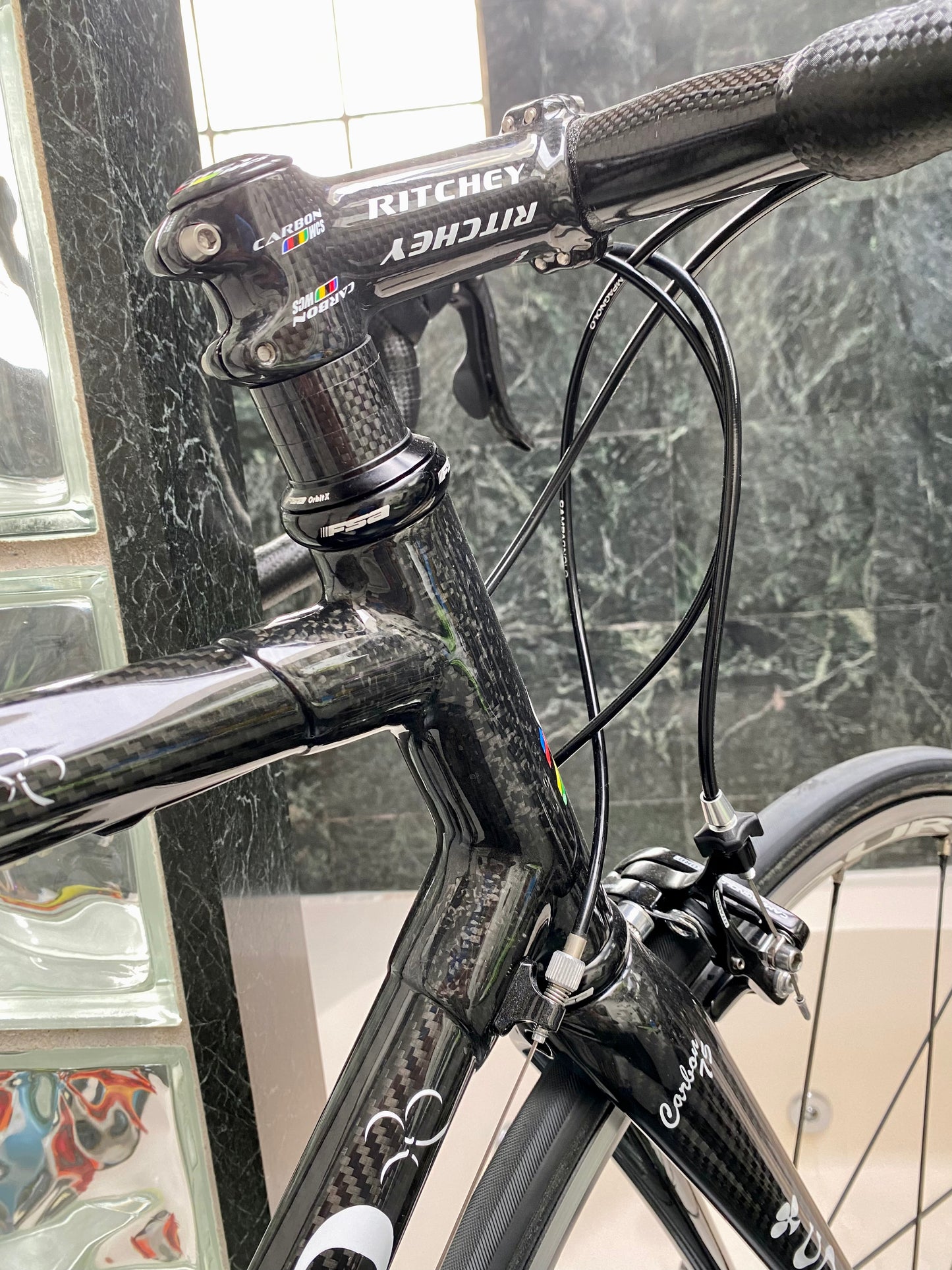 (SIZE 56cm) CLASSIC COLNAGO C50 ROAD BIKE - CAMPAGNOLO RECORD - LIKE NEW / SPOTLESS