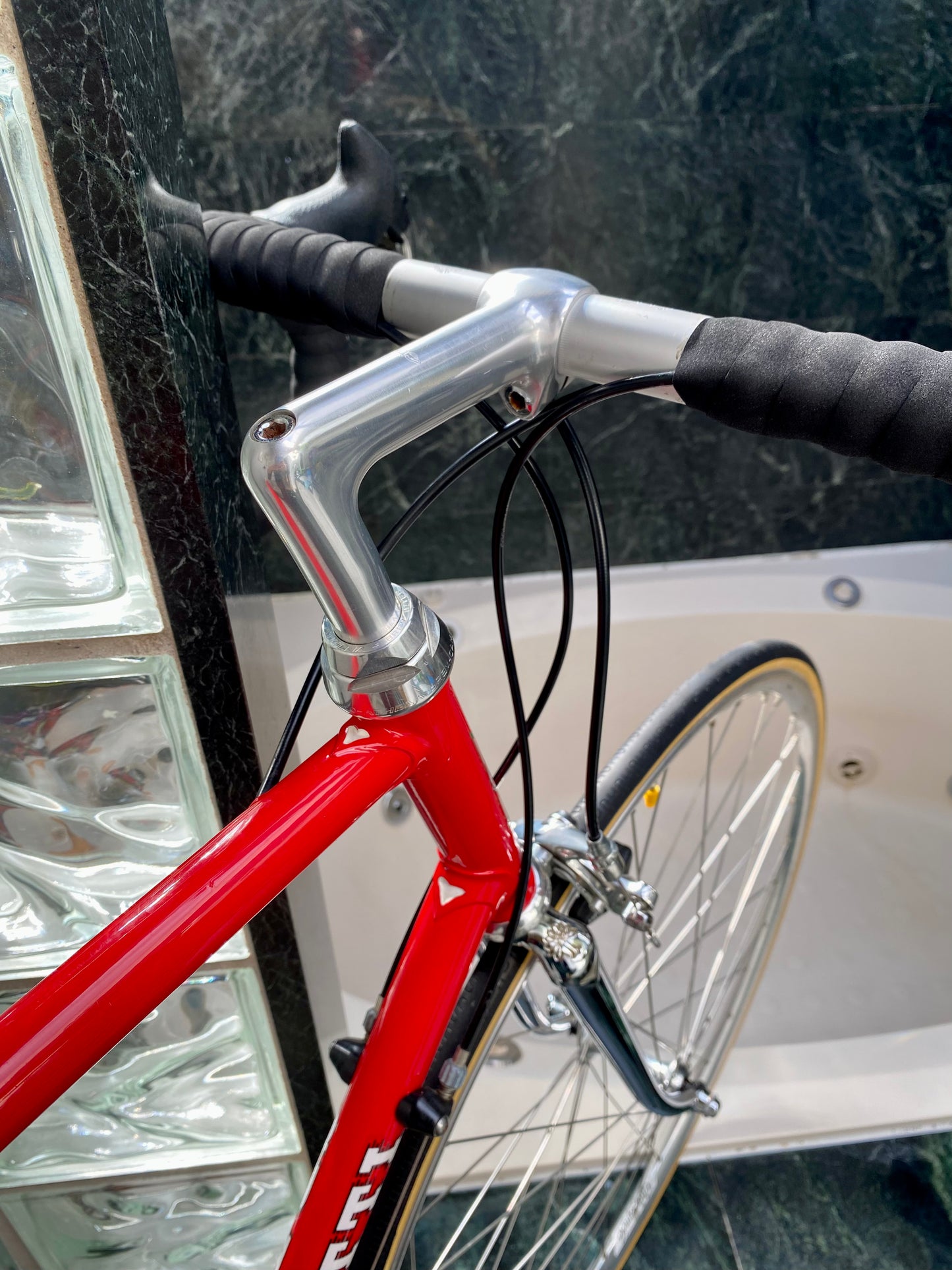 (SIZE 57cm) STUNNING EARLY-1990's CUSTOM CRAMEROTTI ROAD BIKE - CAMPAGNOLO