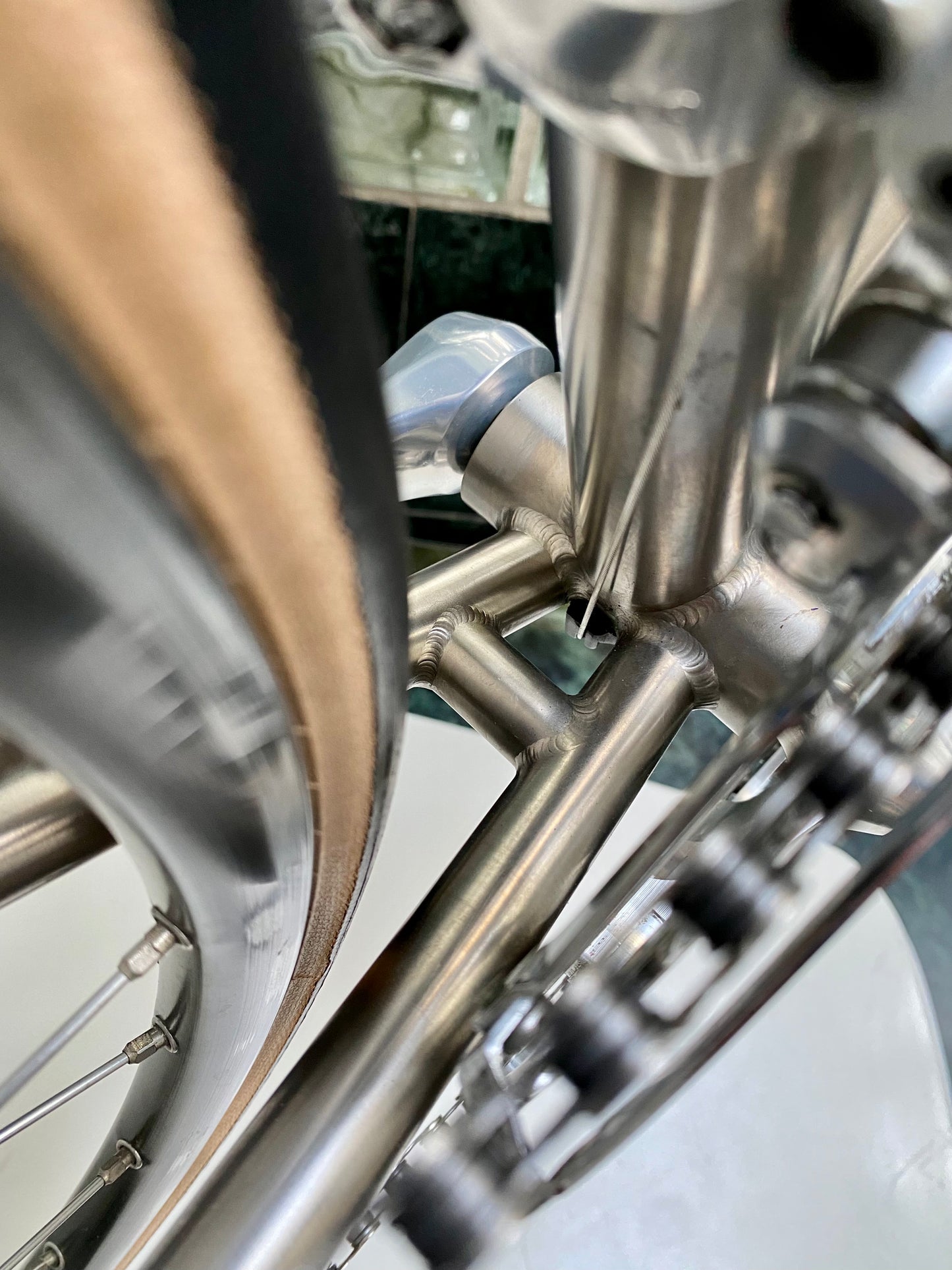 (SIZE 60cm) 1994 MERLIN TITANIUM ROAD BIKE - DURA ACE - MAVIC - CINELLI