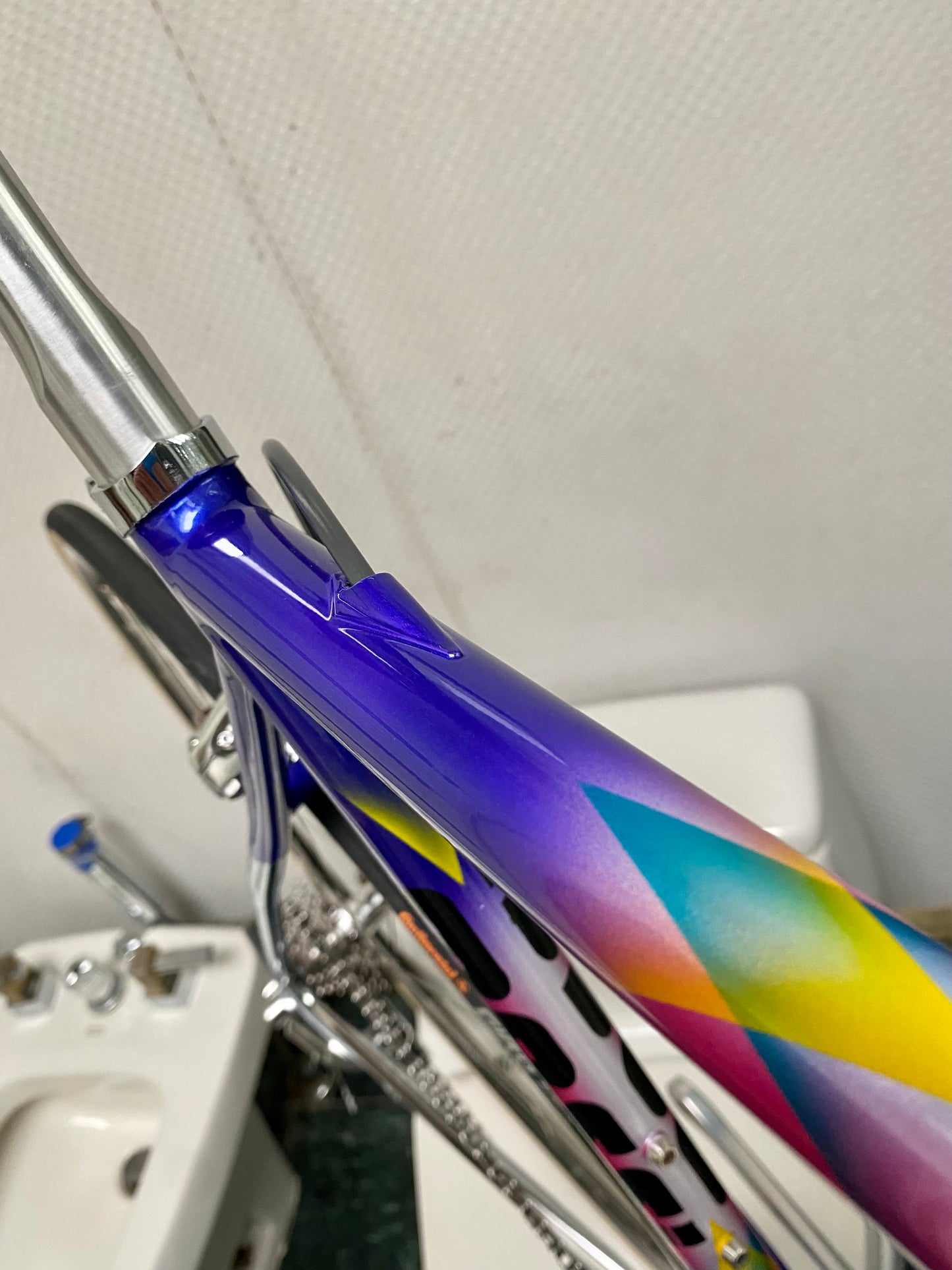 (SIZE 54cm) EARLY-1990's MASSI "MEGA TEAM" ROAD BIKE - COLUMBUS BRAIN - DURA ACE