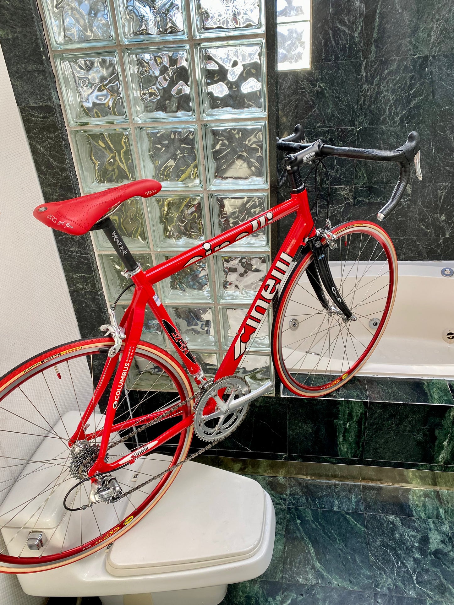 (SIZE 55cm) NOS / NEW CLASSIC CINELLI UNICA ROAD BIKE - CAMPAGNOLO