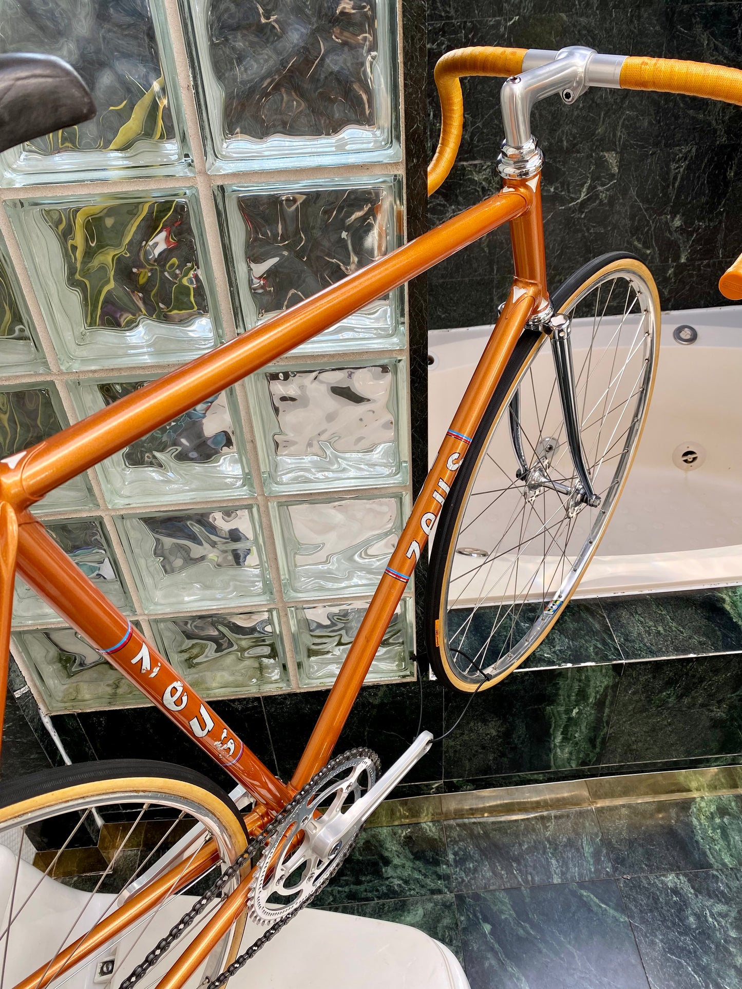 (SIZE 56cm) 1970's ZEUS PISTA TRACK BIKE - SUPER BEAUTIFUL!