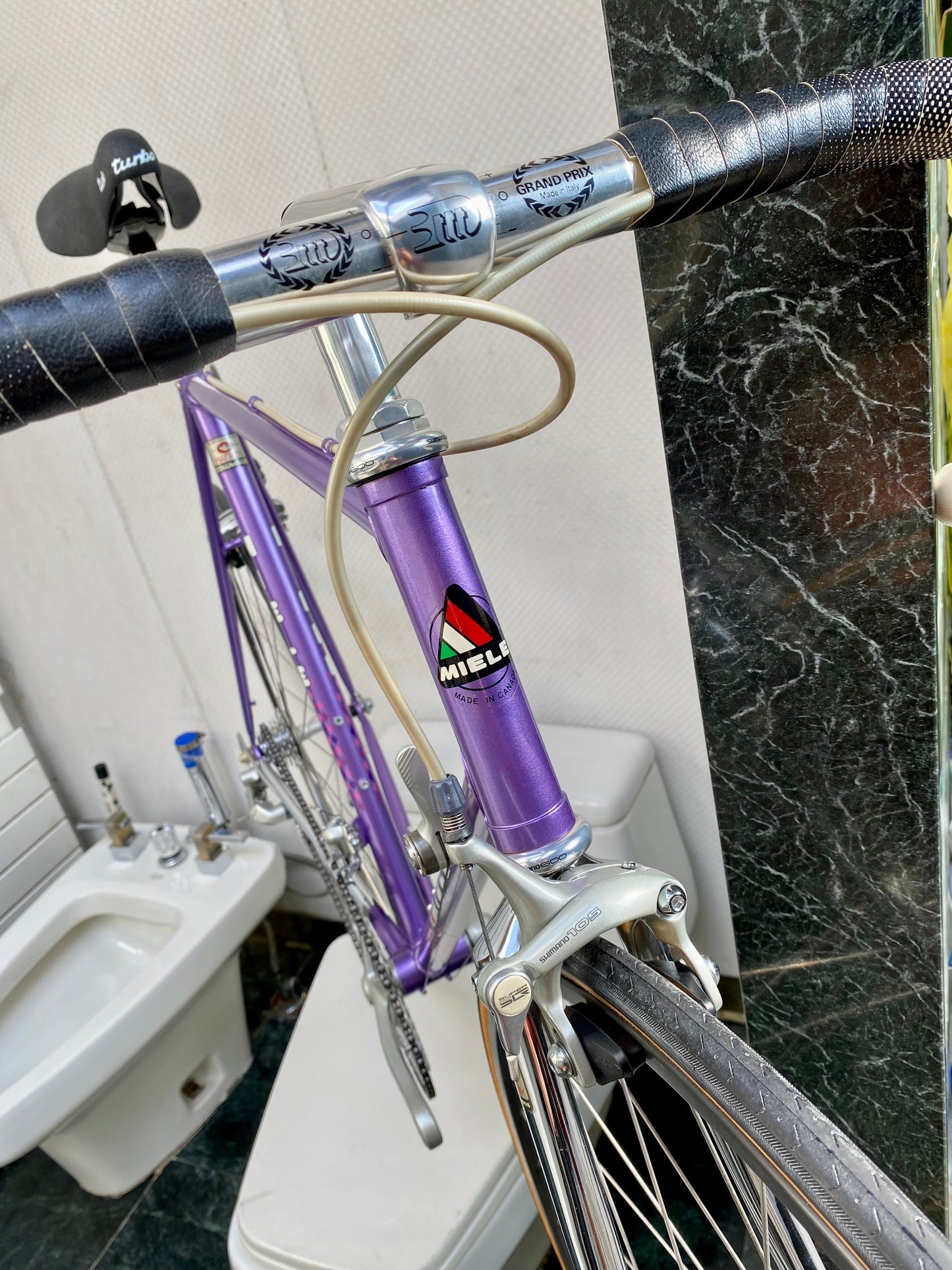 (SIZE 56cm) 1980's BRAND NEW / NOS MIELE ROAD BIKE - SHIMANO 105