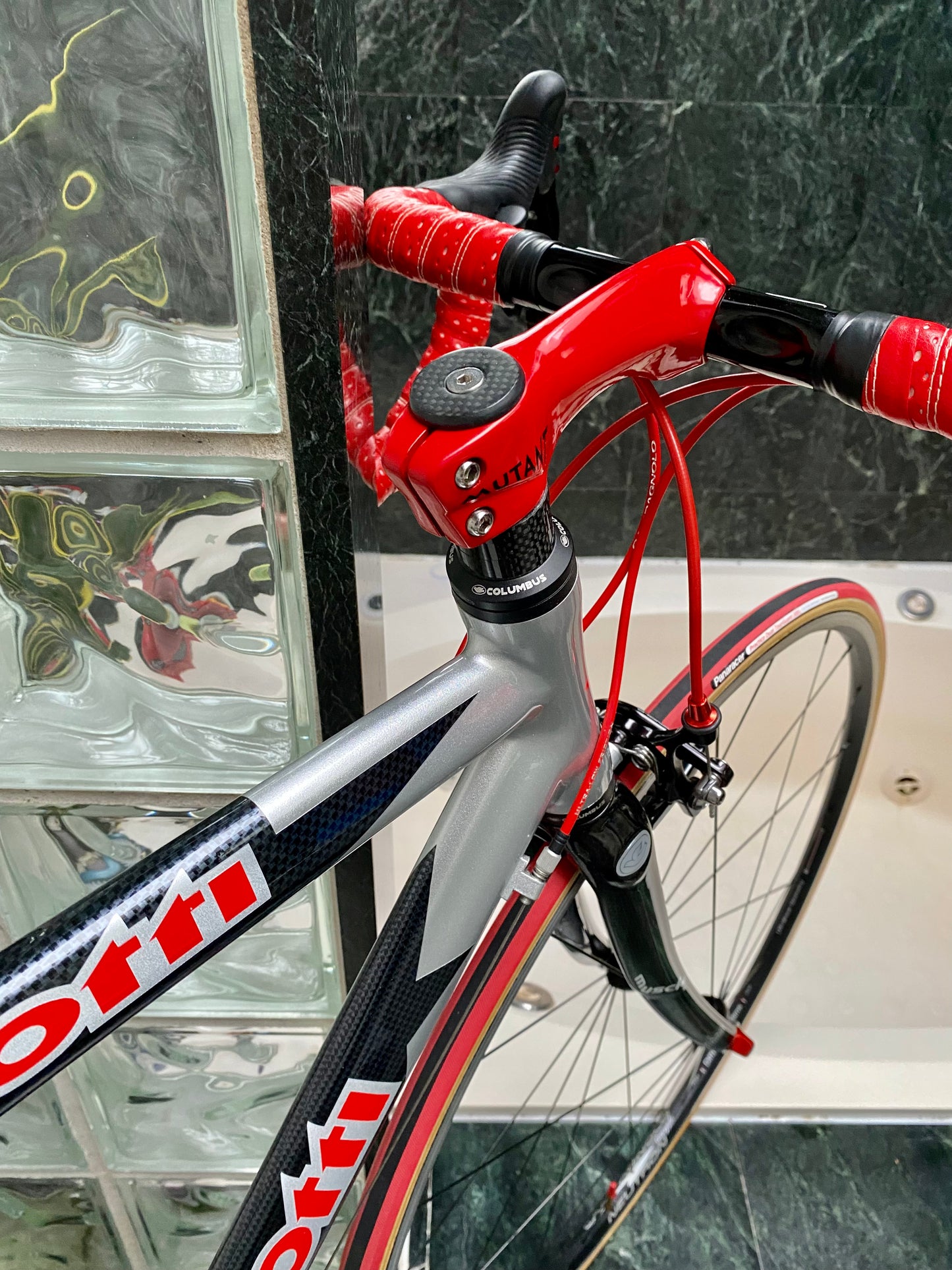 (SIZE 55cm) GUERCIOTTI G35 ROAD BIKE - CAMPAGNOLO CENTAUR - COLUMBUS STARSHIP