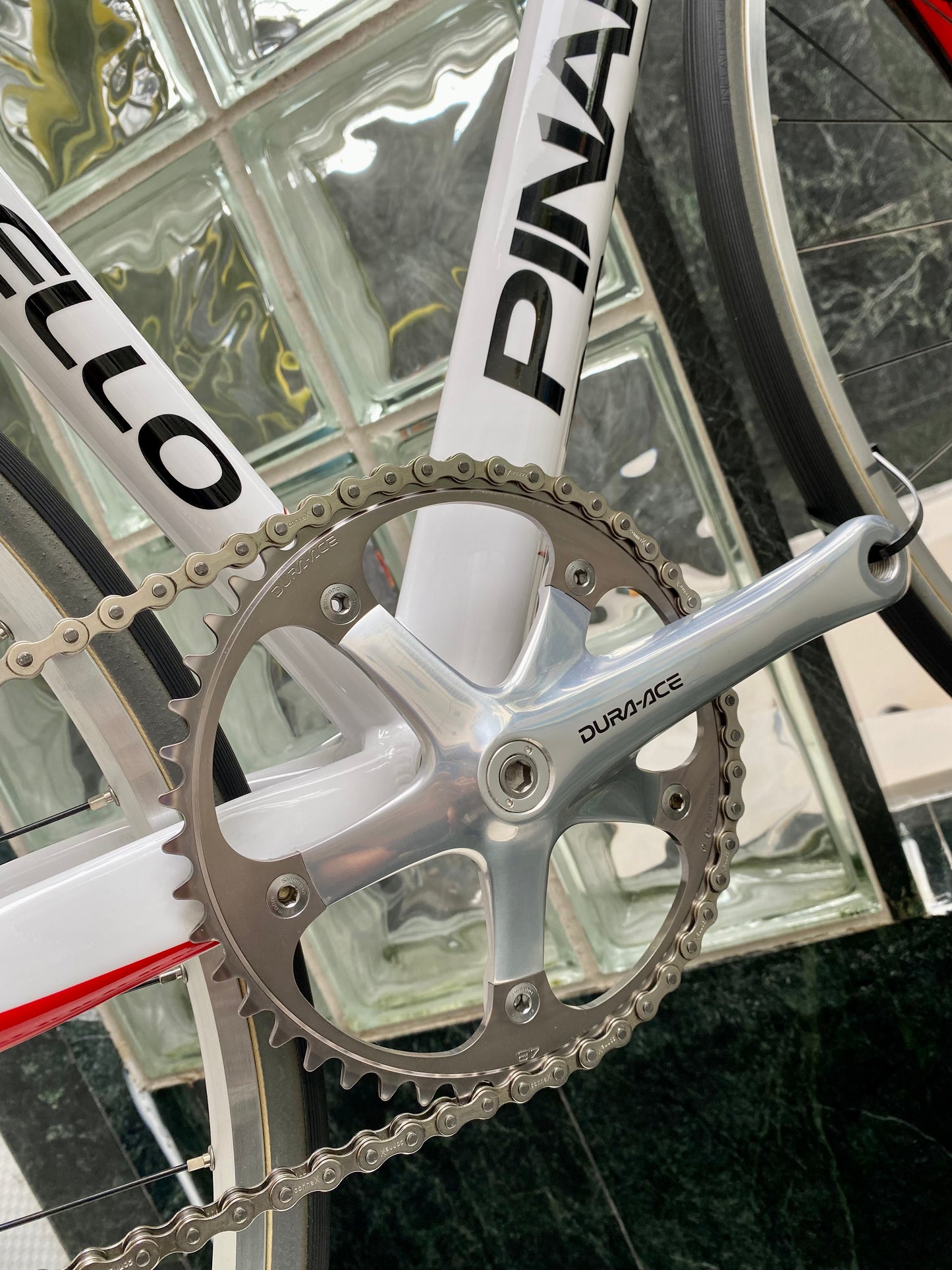 (SIZE (X)XS / "42.5") PINARELLO PISTA TRACK BIKE - FULL CUSTOM BUILD - DURA ACE - NEW