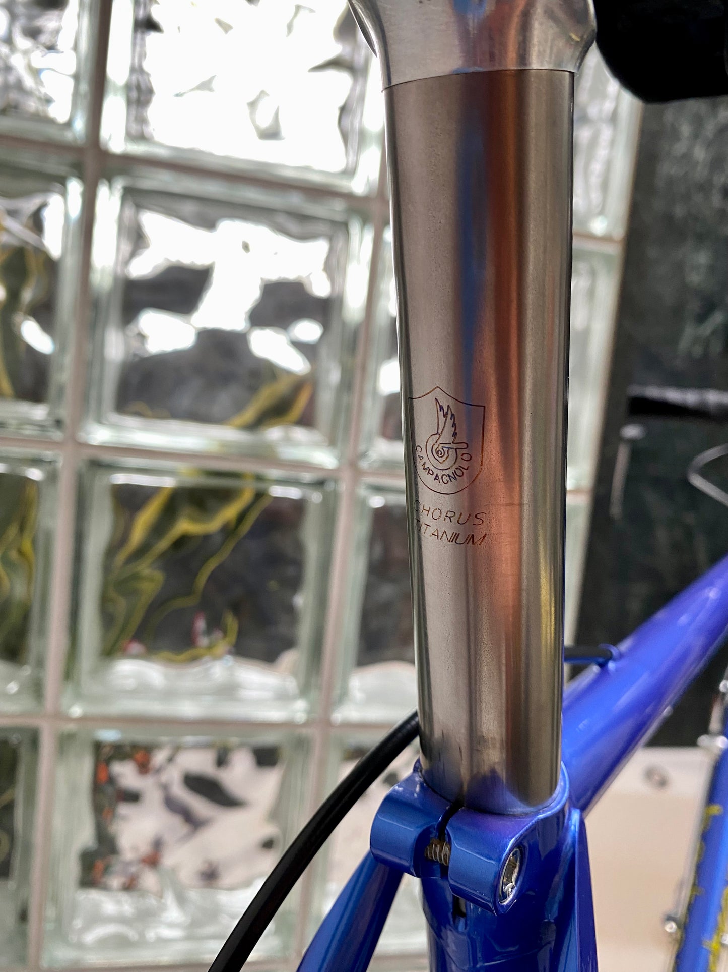 (SIZE 56cm) EARLY-1990's BERTRAND "3000" ROAD BIKE - CAMPAGNOLO RECORD