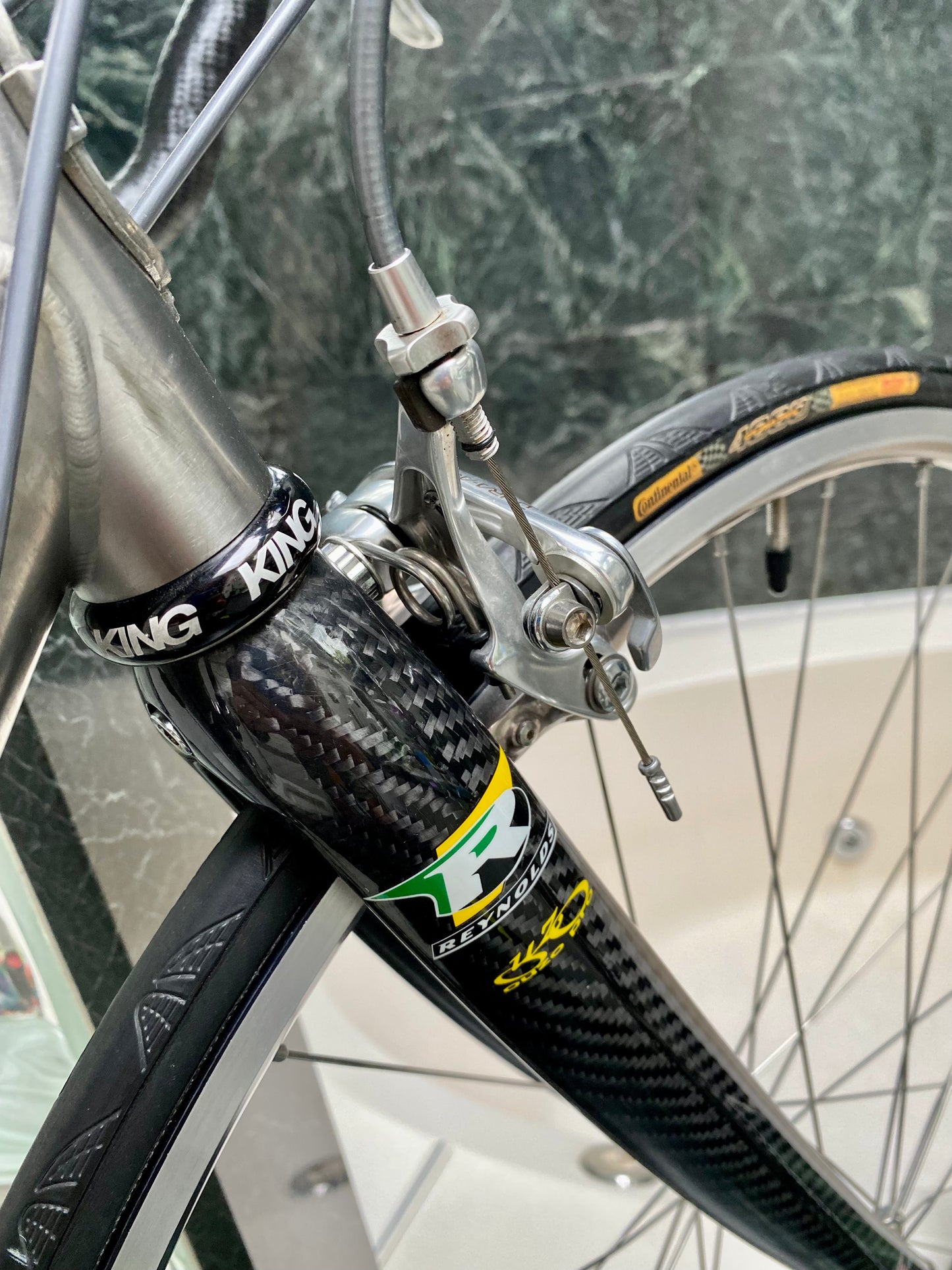 (SIZE 54cm) 2003 YETI ROAD PROJECT TITANIUM ROAD BIKE - SHIMANO DURA ACE - SPOTLESS !