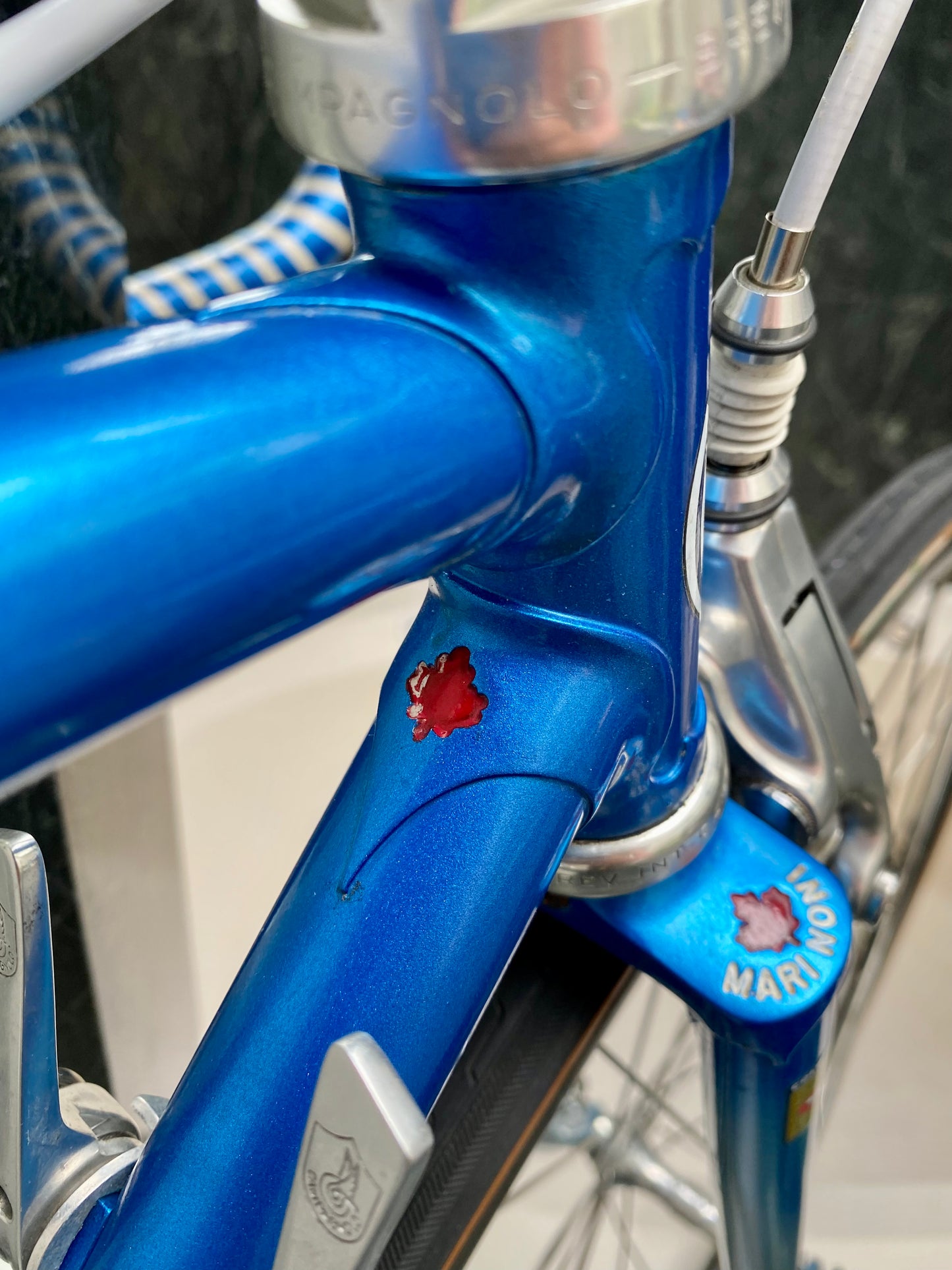 (SIZE 51cm) 1980's MARINONI SPECIAL ROAD BIKE - CAMPAGNOLO C-RECORD DELTA GROUPSET