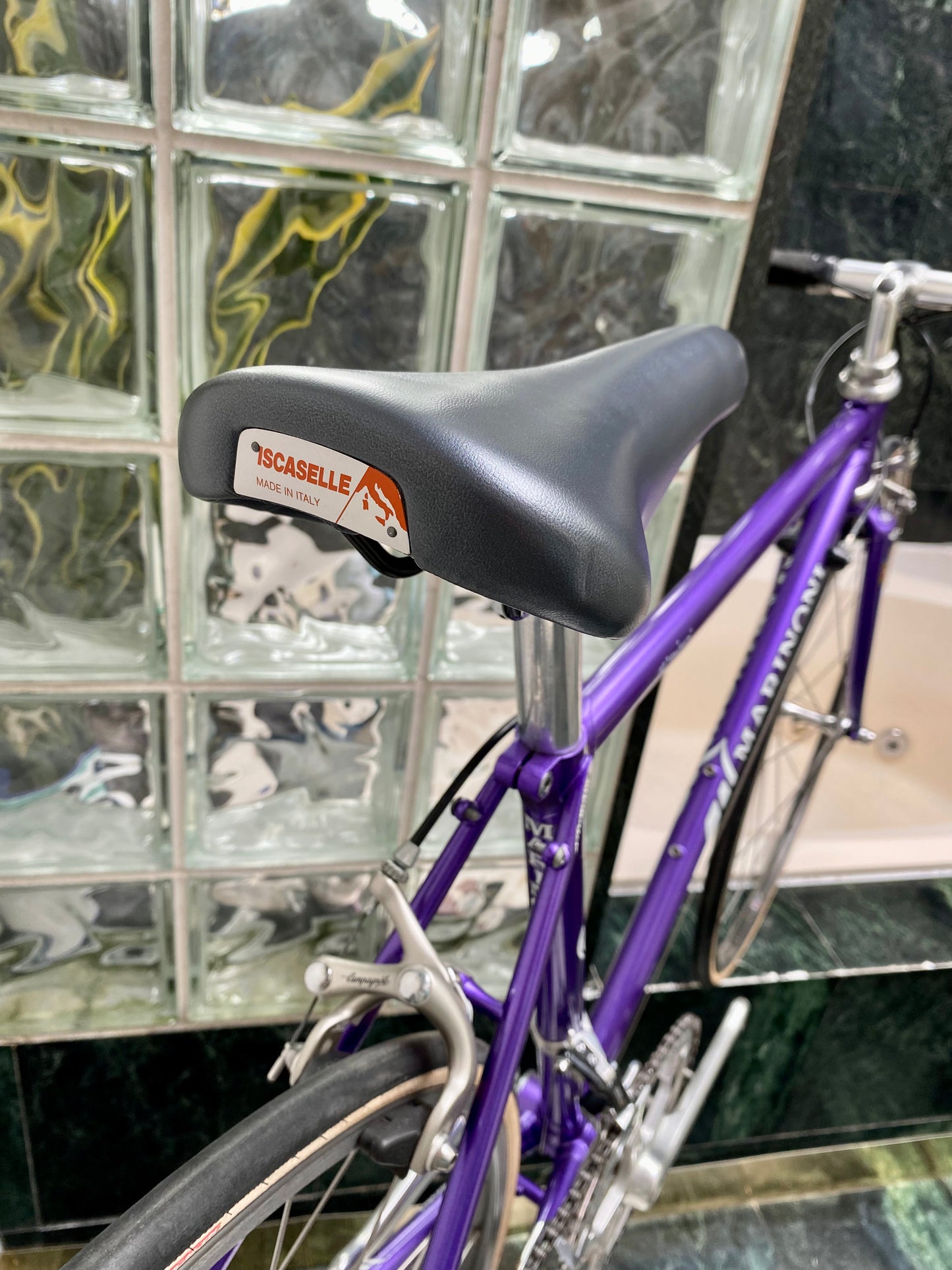 (SIZE 46cm) EARLY-1990's MARINONI SPECIAL ROAD BIKE - CUSTOM BUILT - CAMPAGNOLO - LIKE NEW