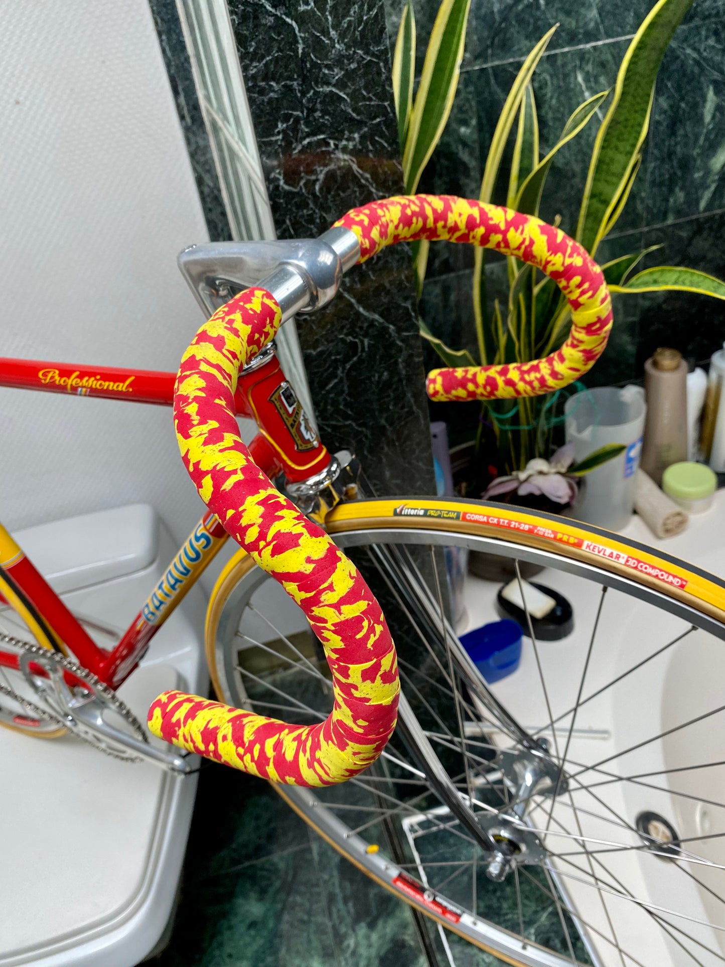 (SIZE 47cm) 1980's BATAVUS PROFESSIONAL TRACK BIKE - MICHE GROUPSET