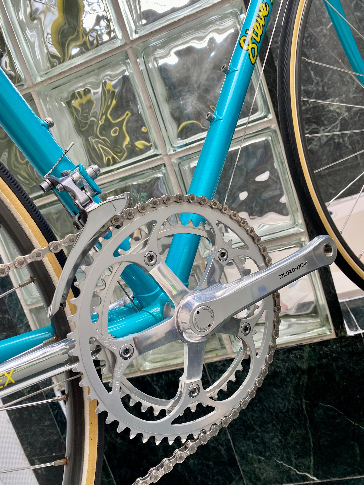 (SIZE 54cm) 1980's STEVE BAUER VORTEX ROAD BIKE - TANGE PRESTIGE - DURA ACE