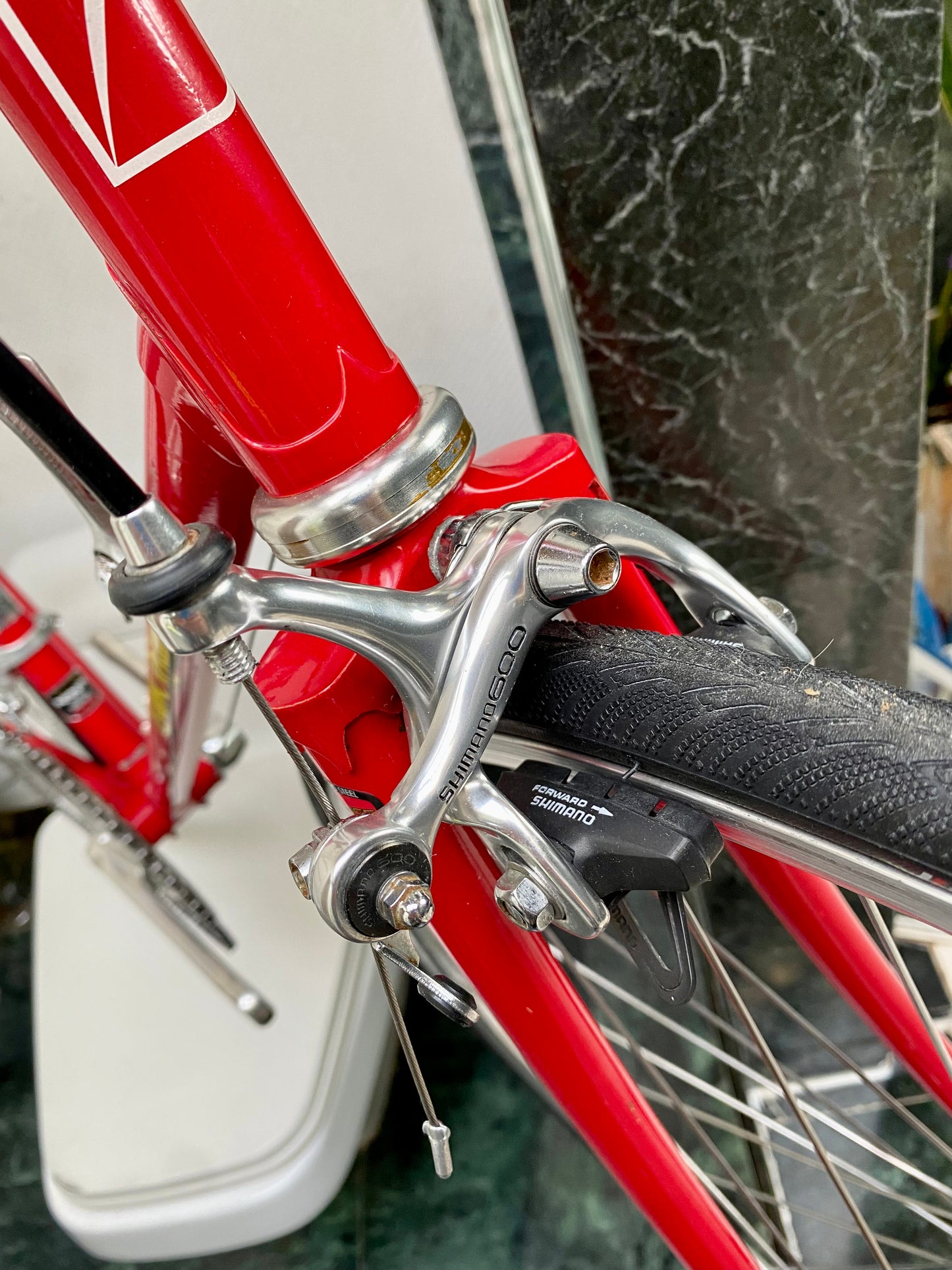 (SIZE 56cm) 1980's STEVE BAUER ROAD BIKE - SHIMANO 600