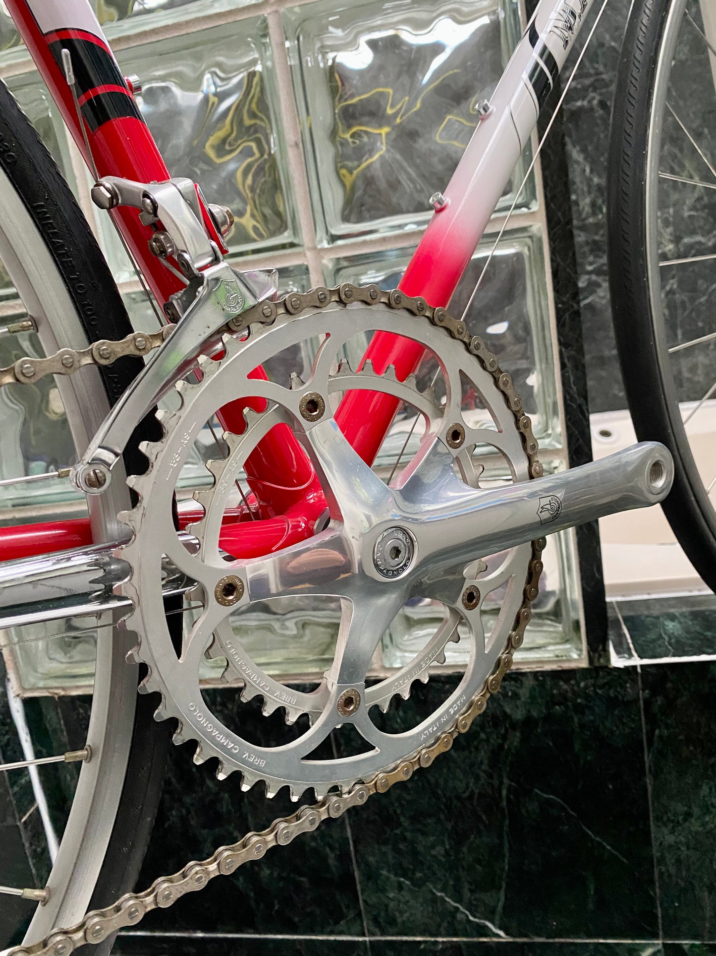 (SIZE 54cm) 1980's MARINONI SPECIAL ROAD BIKE - COLUMBUS SL - CAMPAGNOLO ATHENA