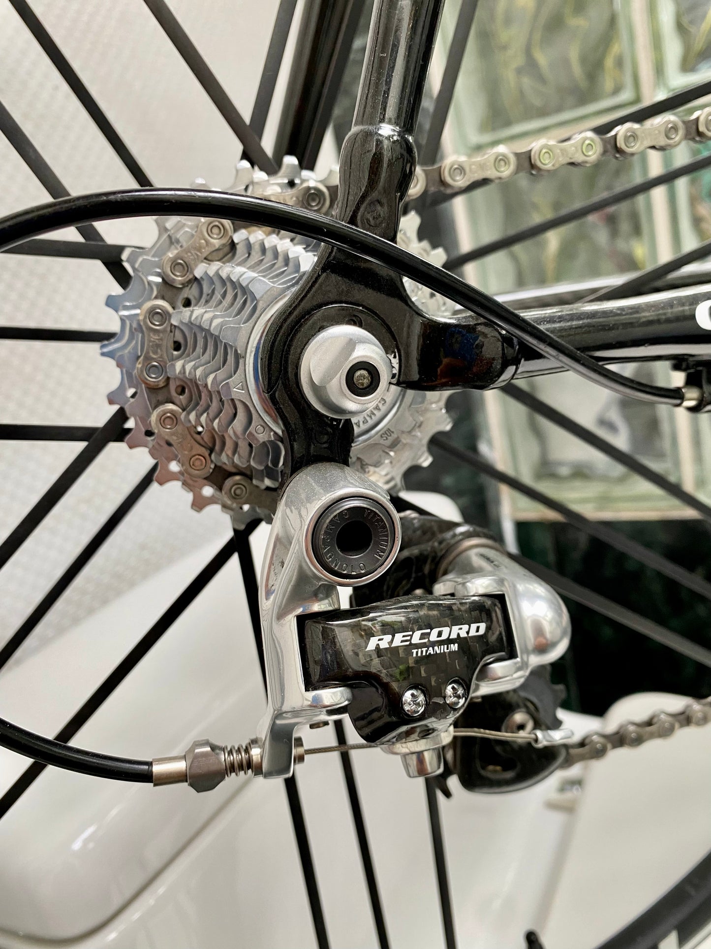 (SIZE 56cm) CLASSIC COLNAGO C50 ROAD BIKE - CAMPAGNOLO RECORD - LIKE NEW / SPOTLESS