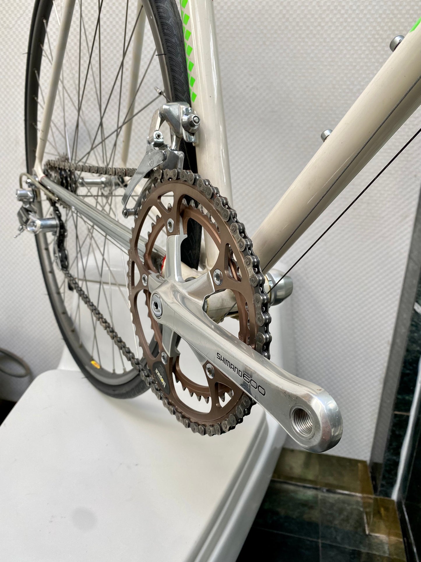 (SIZE 53cm) 1980's CUSTOM GARDIN ROAD BIKE - SHIMANO 600