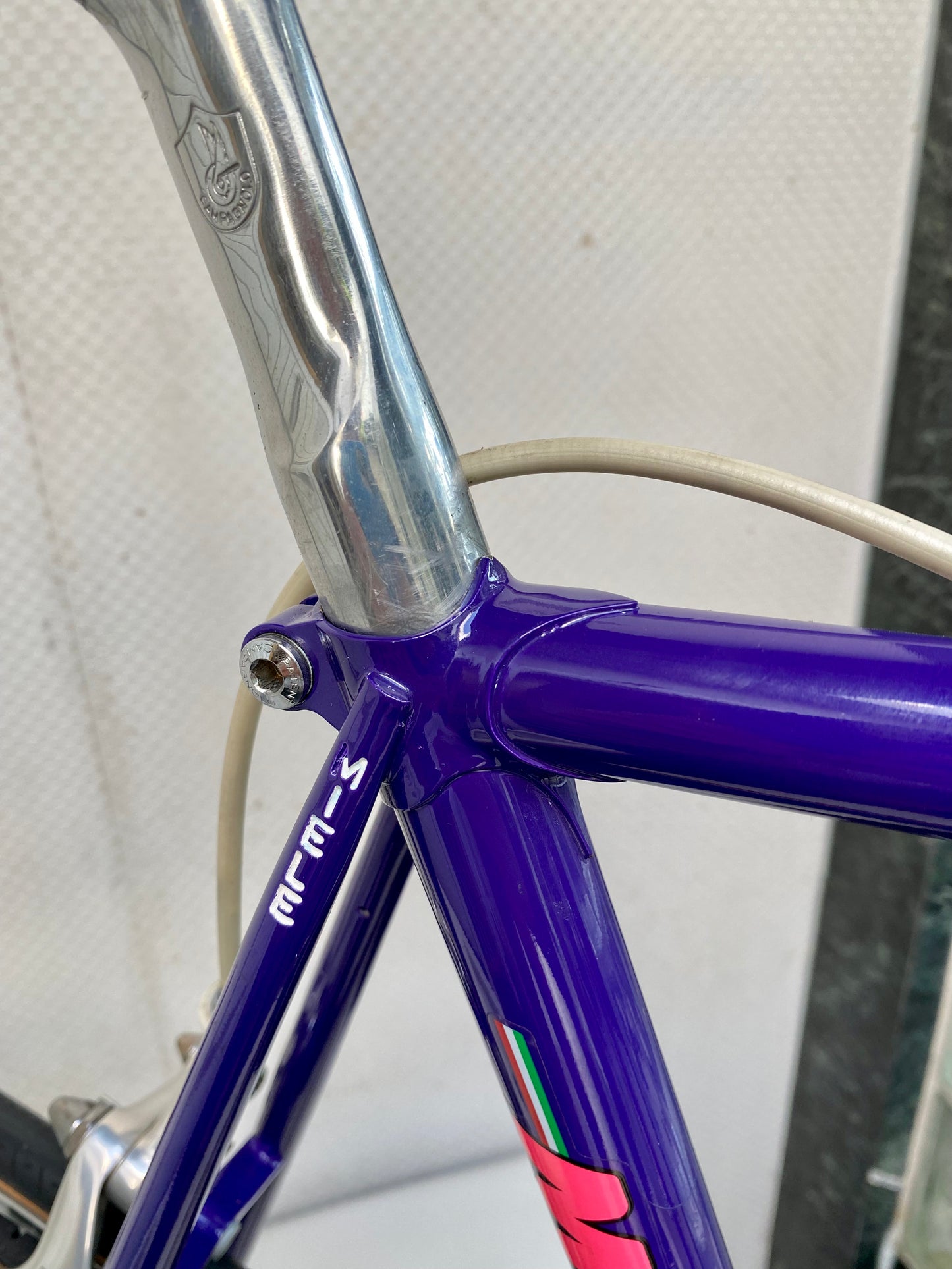 (SIZE 59cm) 1980's MIELE LATINA ROAD BIKE - CAMPAGNOLO ATHENA