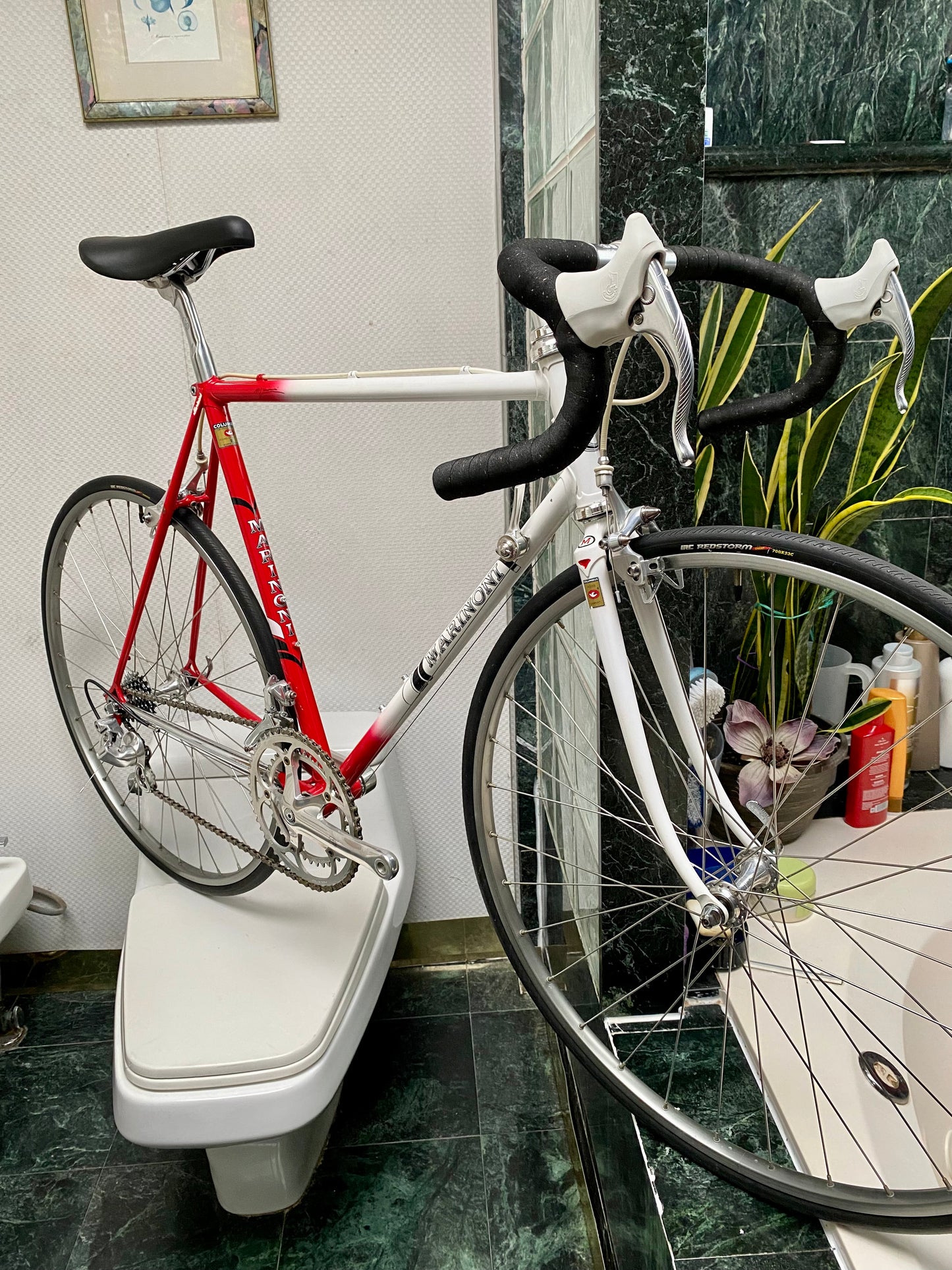 (SIZE 54cm) 1980's MARINONI SPECIAL ROAD BIKE - COLUMBUS SL - CAMPAGNOLO ATHENA