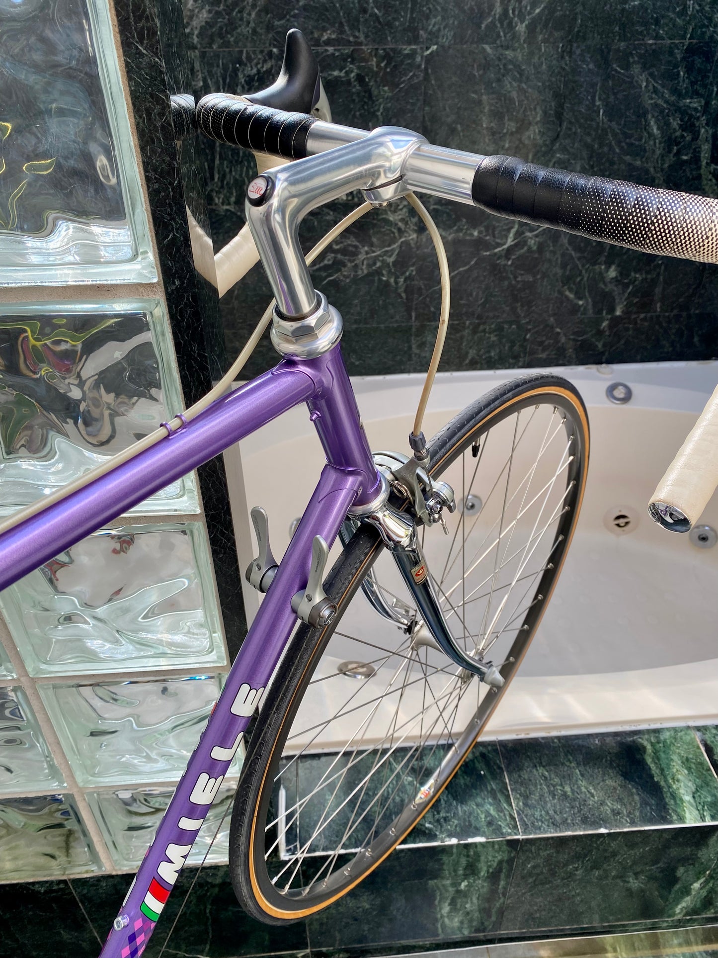 (SIZE 56cm) 1980's BRAND NEW / NOS MIELE ROAD BIKE - SHIMANO 105