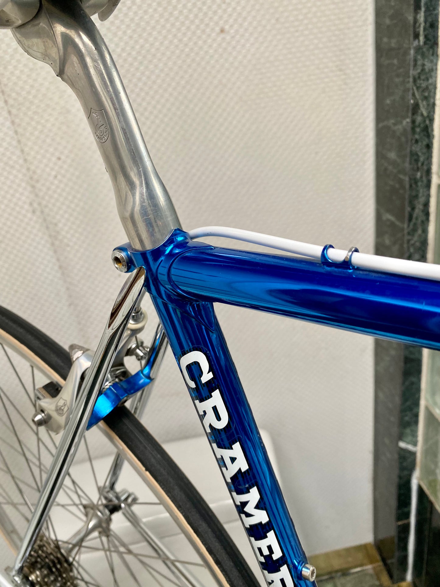 (SIZE 50cm) 1980's CRAMEROTTI ROAD BIKE - CUSTOM BUILT - CAMPAGNOLO ATHENA