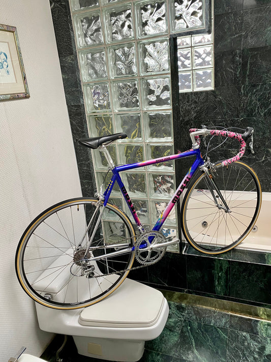(SIZE 54cm) EARLY-1990's MASSI "MEGA TEAM" ROAD BIKE - COLUMBUS BRAIN - DURA ACE