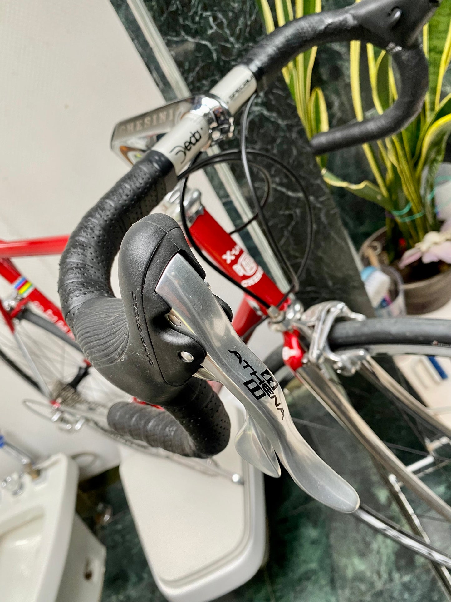 (SIZE 56cm) CHESINI X-UNO STEEL ROAD BIKE - COLUMBUS STEEL / CAMPY ATHENA 11